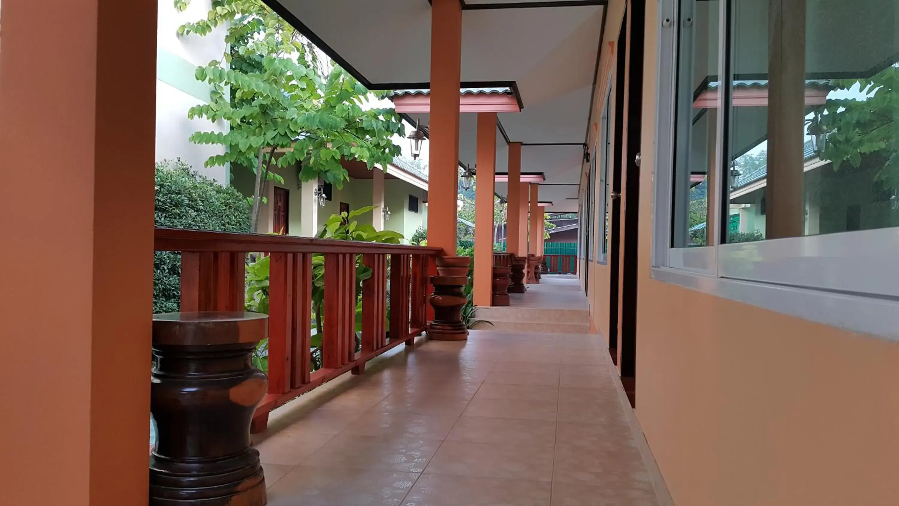 Balcony/Terrace in Ruen Narisra Resort