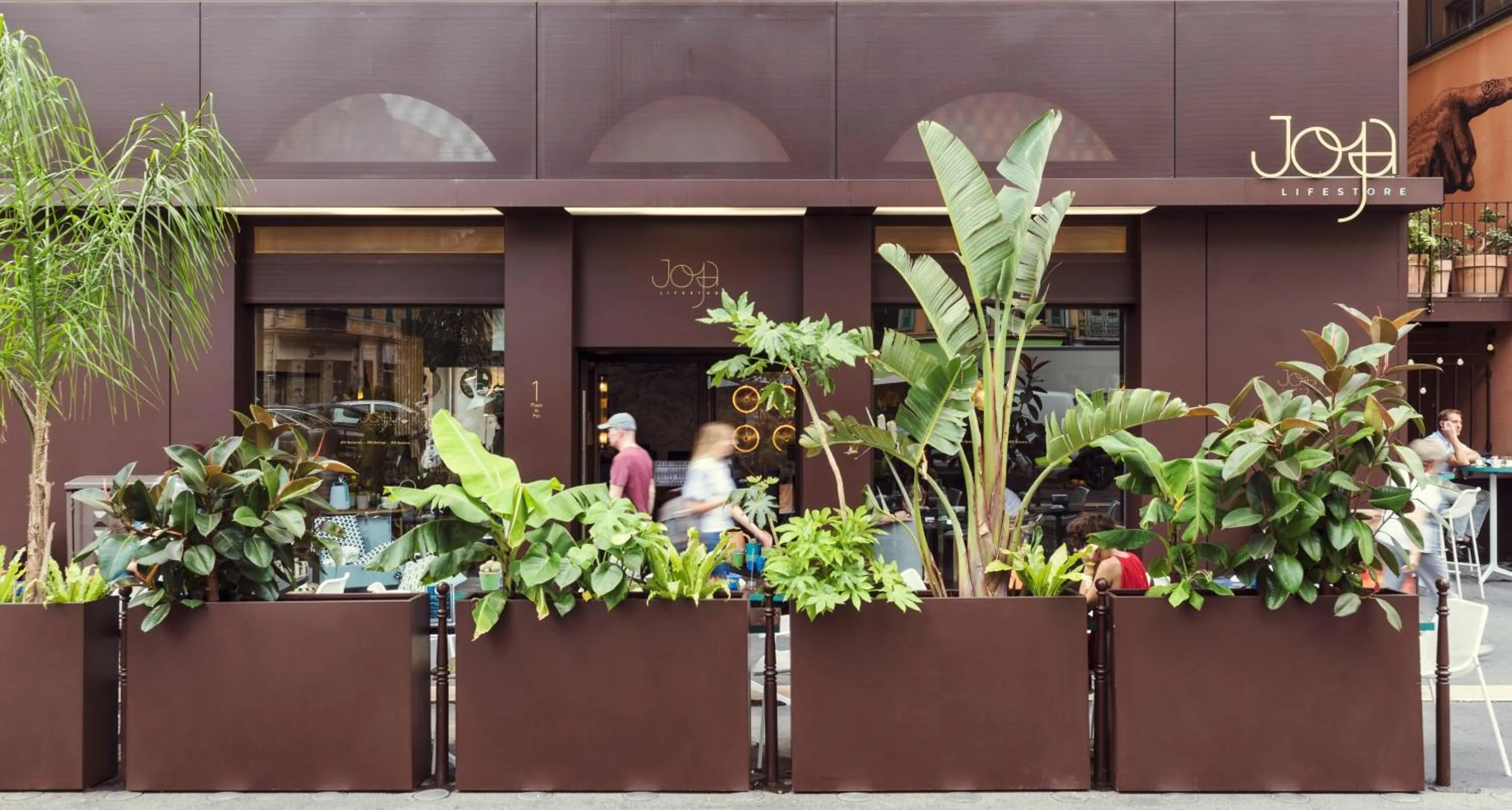 Patio in Hotel du Pin Nice Port