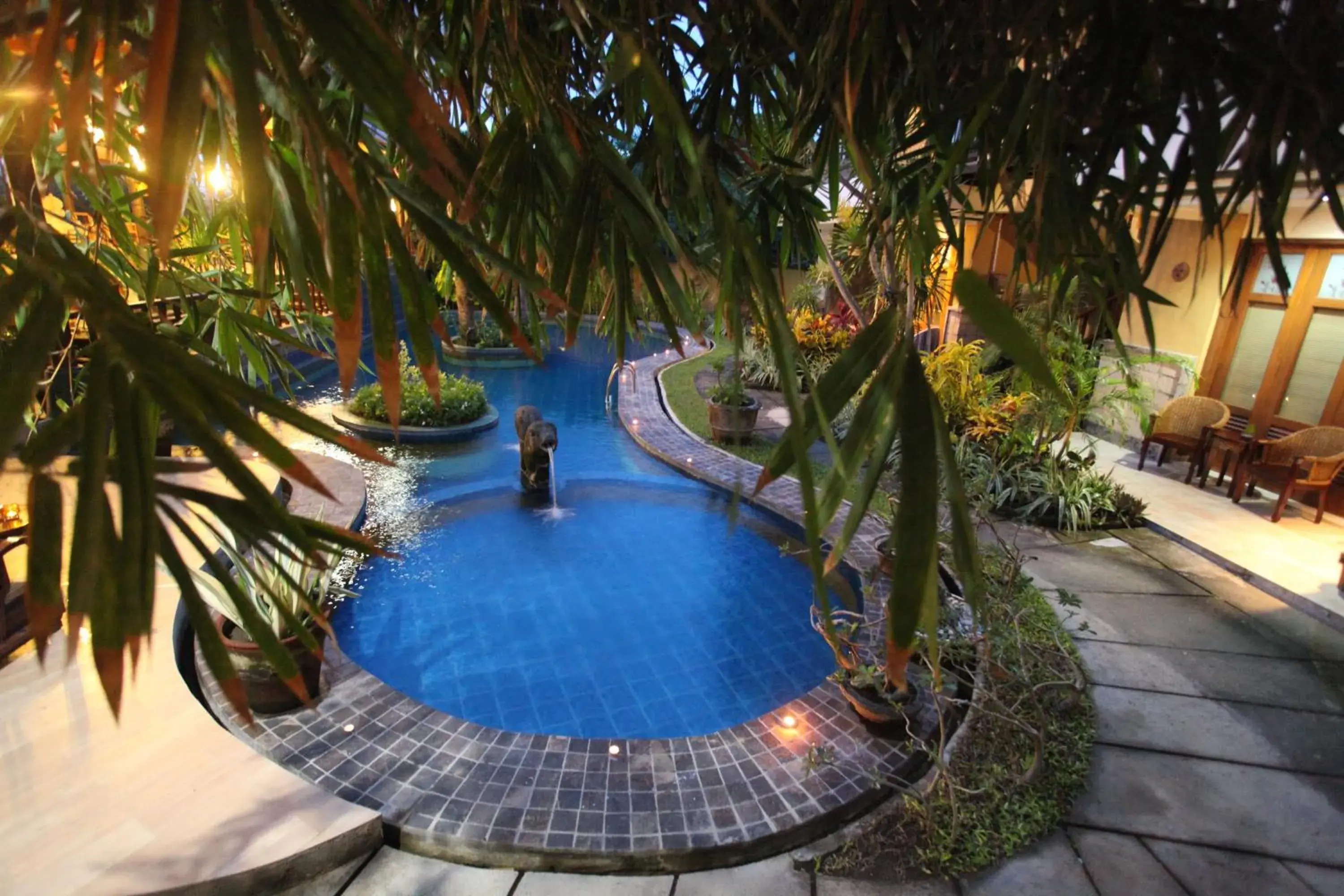 Swimming pool, Pool View in Sanur Seaview Hotel
