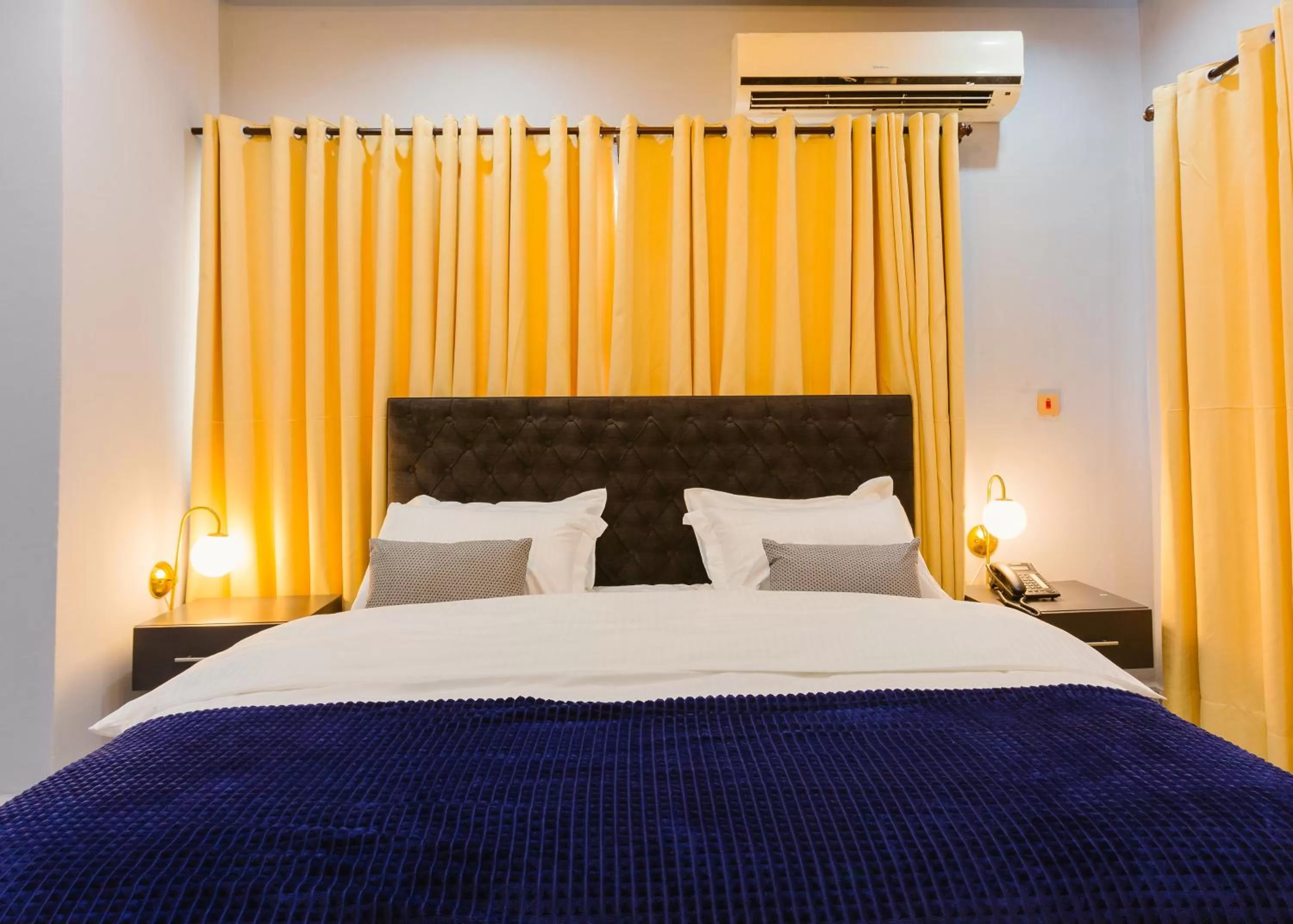 Bed in The Avery Suites, East Legon