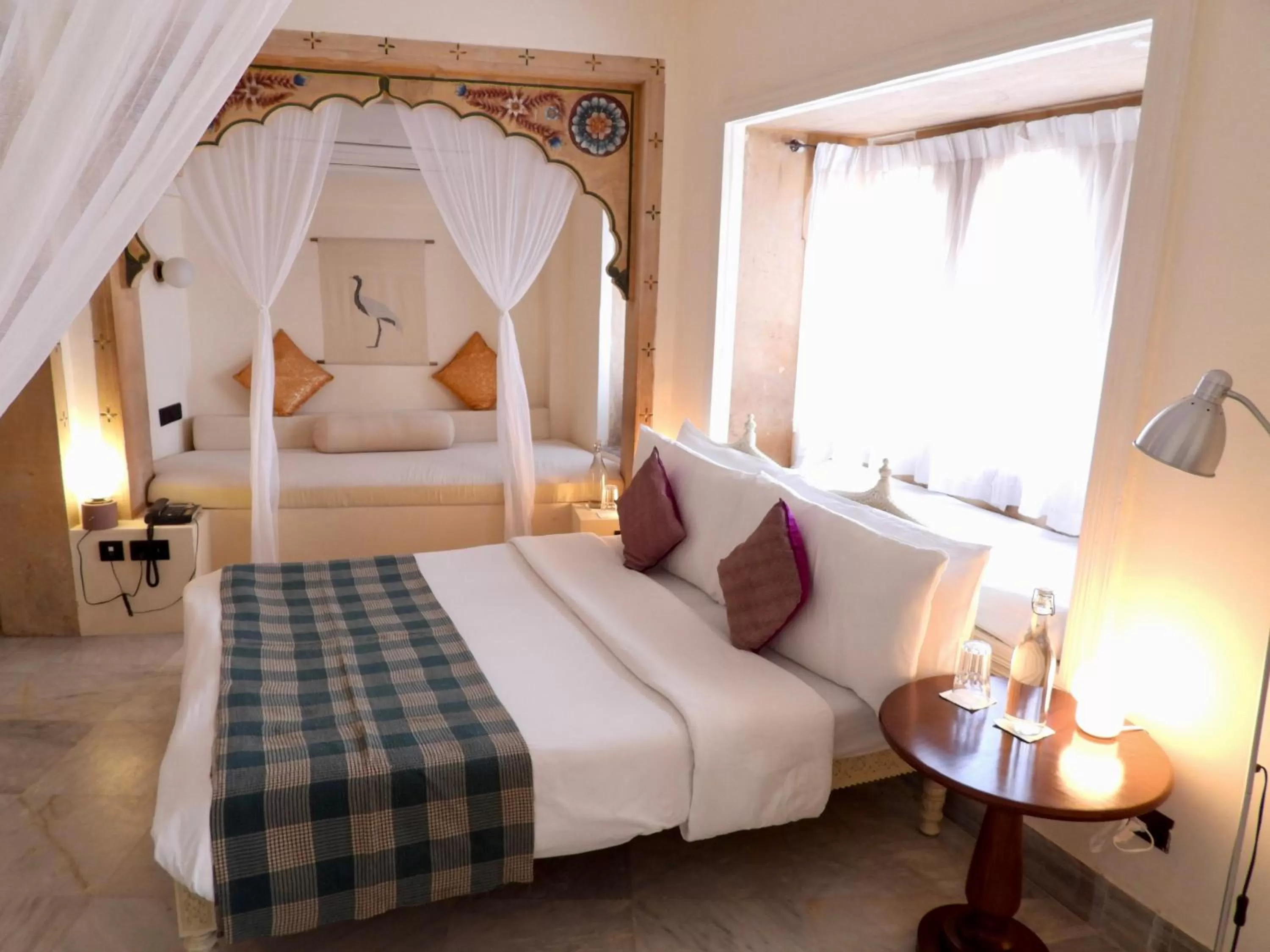 Photo of the whole room, Bed in The Stepwell Hotel