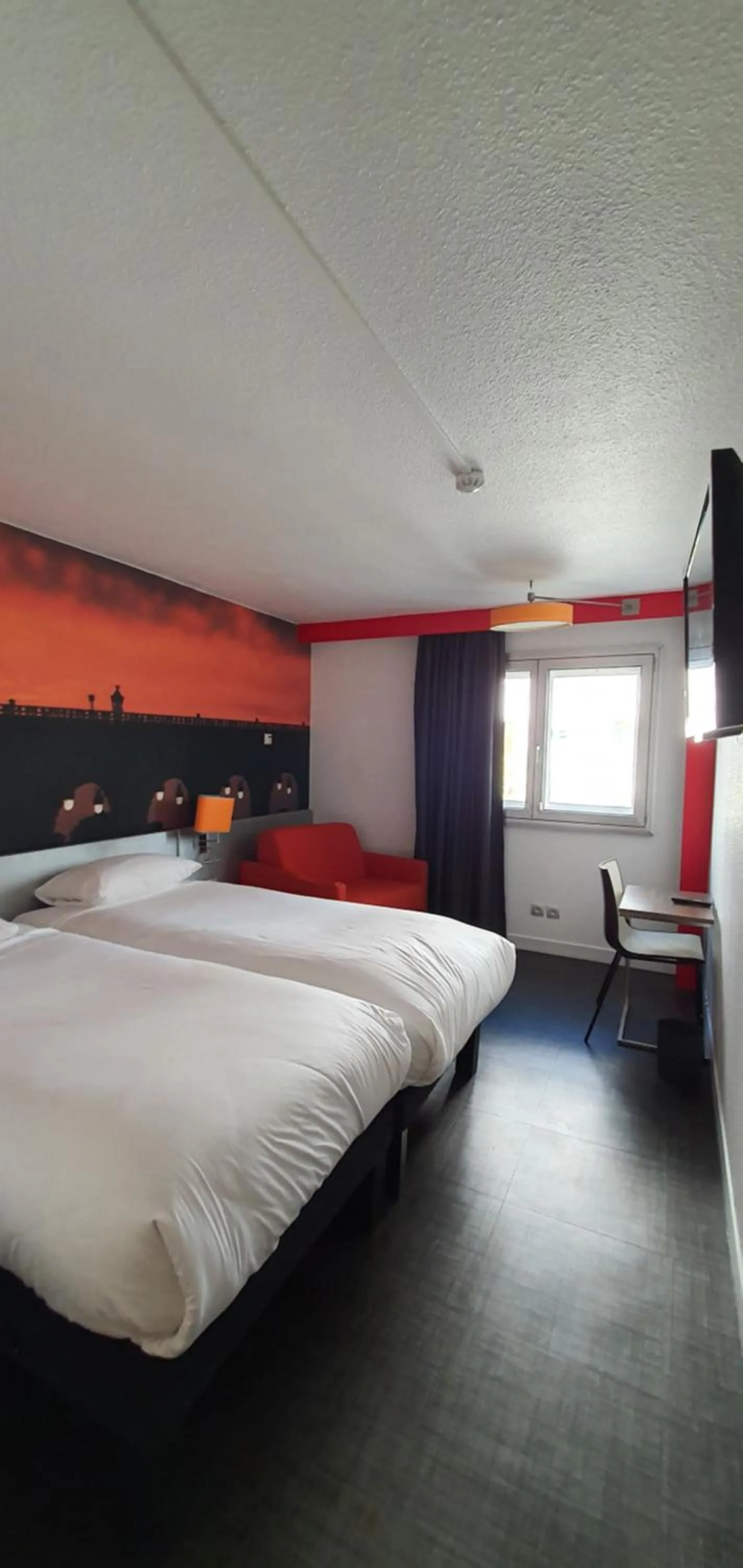 Bedroom, Bed in ibis Styles Paris Tolbiac Bibliotheque