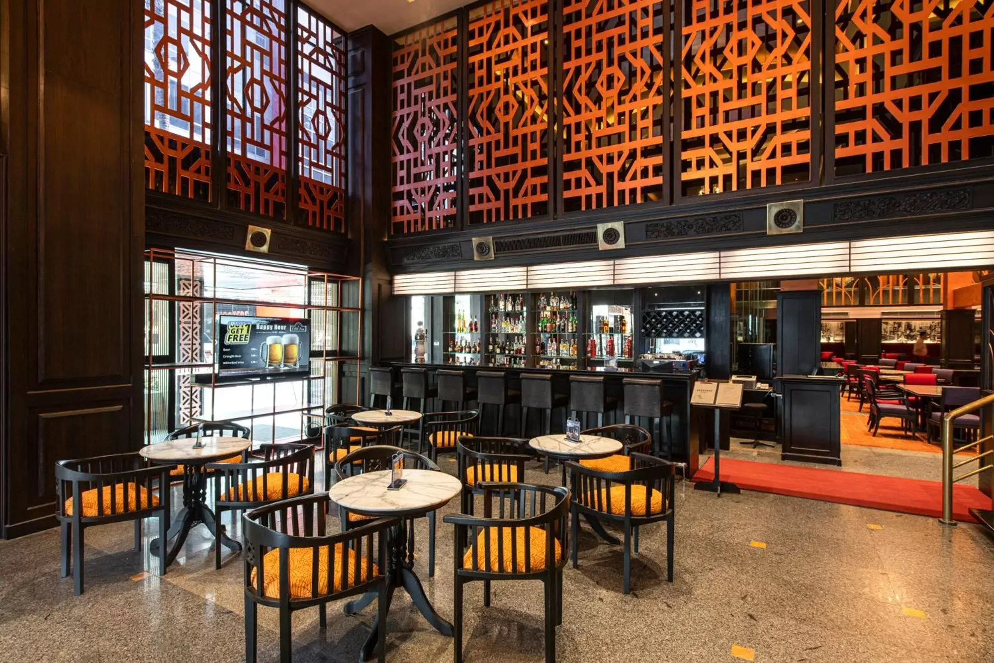 Lounge or bar, Restaurant/Places to Eat in Manhattan Hotel Bangkok