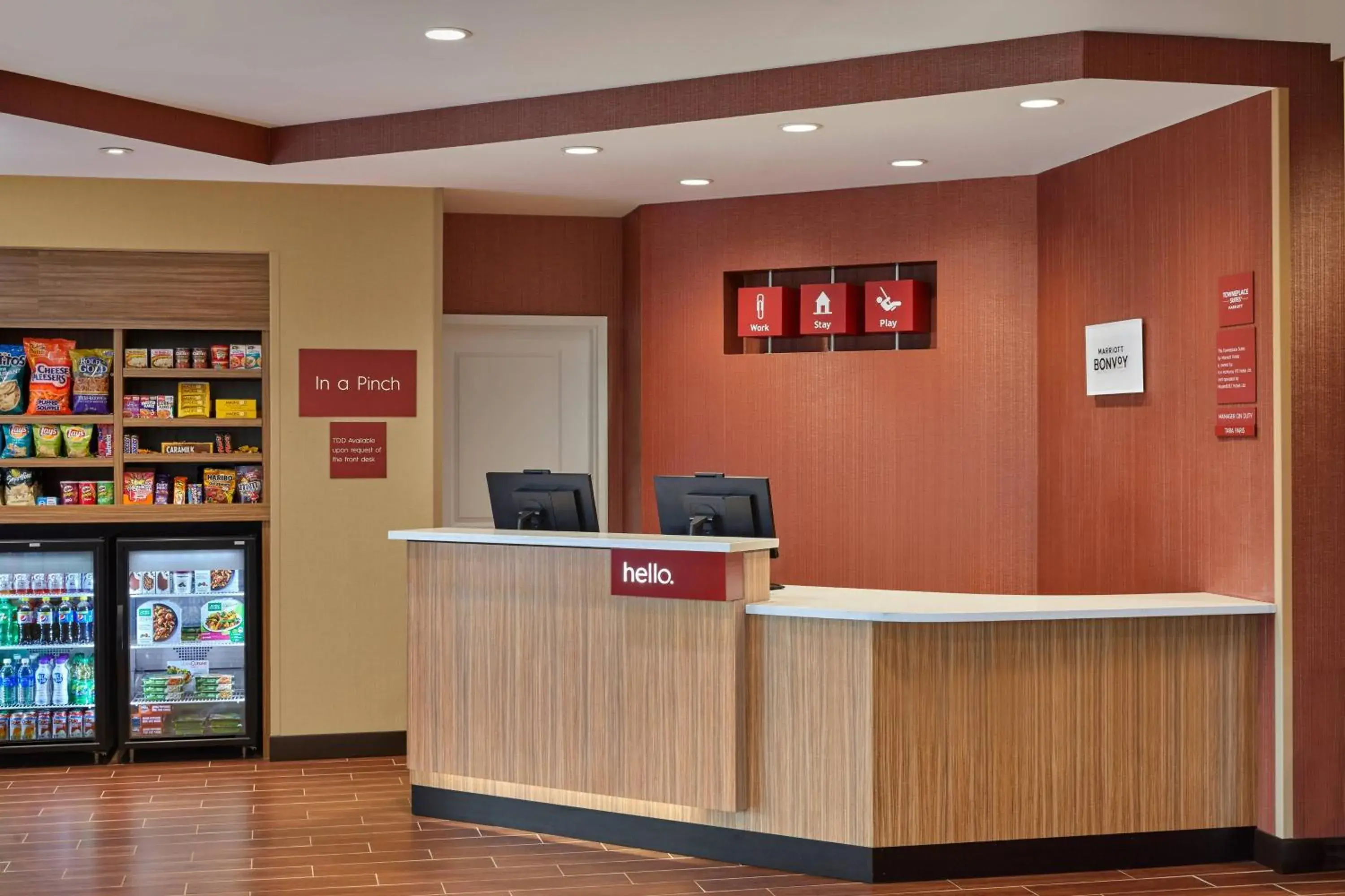 Lobby or reception, Lobby/Reception in TownePlace Suites by Marriott Fort McMurray