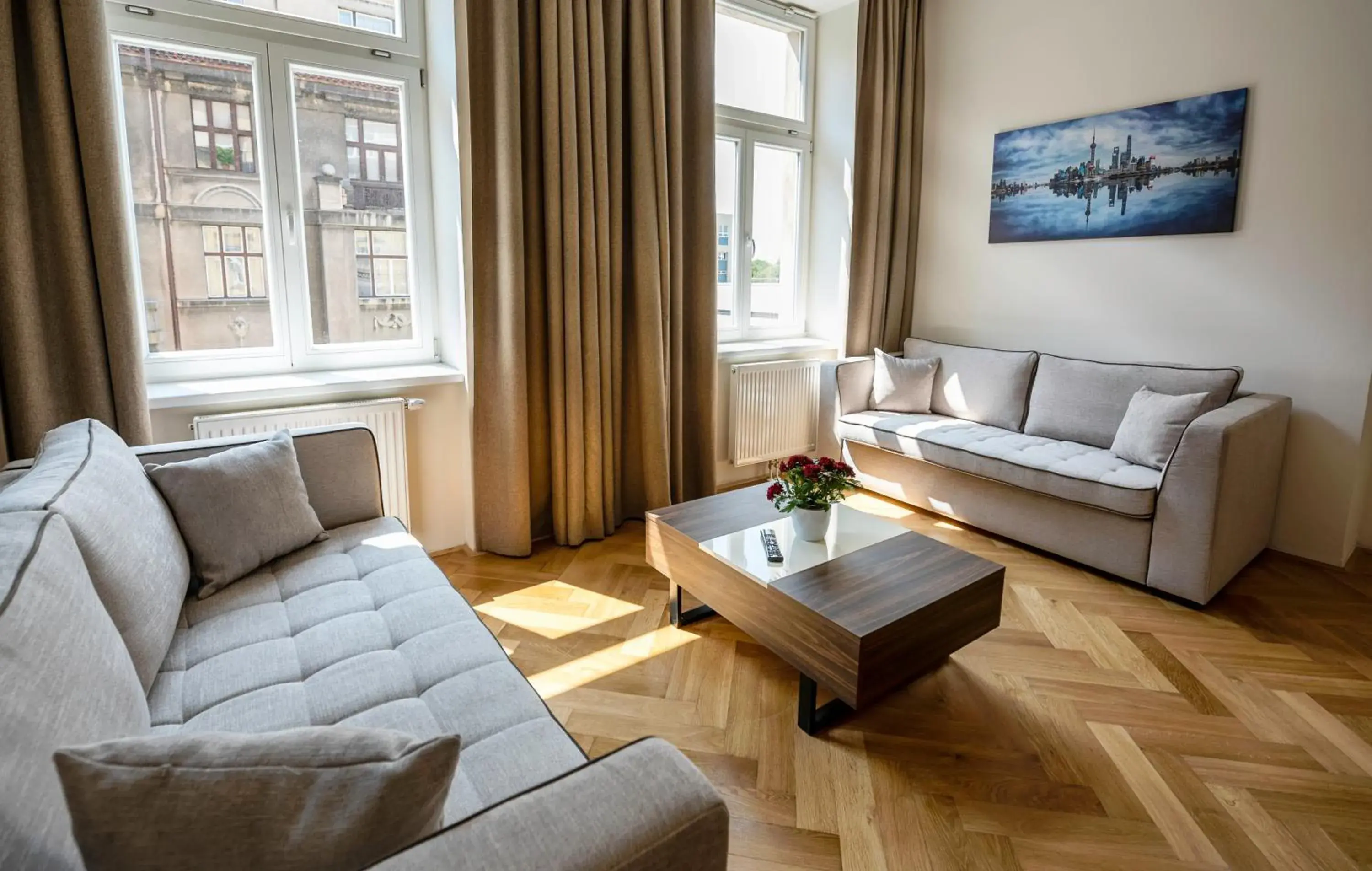 Seating Area in Letna Garden Suites