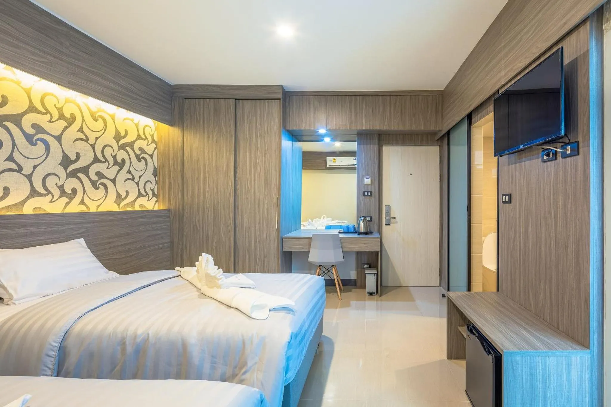 Bed in Sound@sleep Hotel