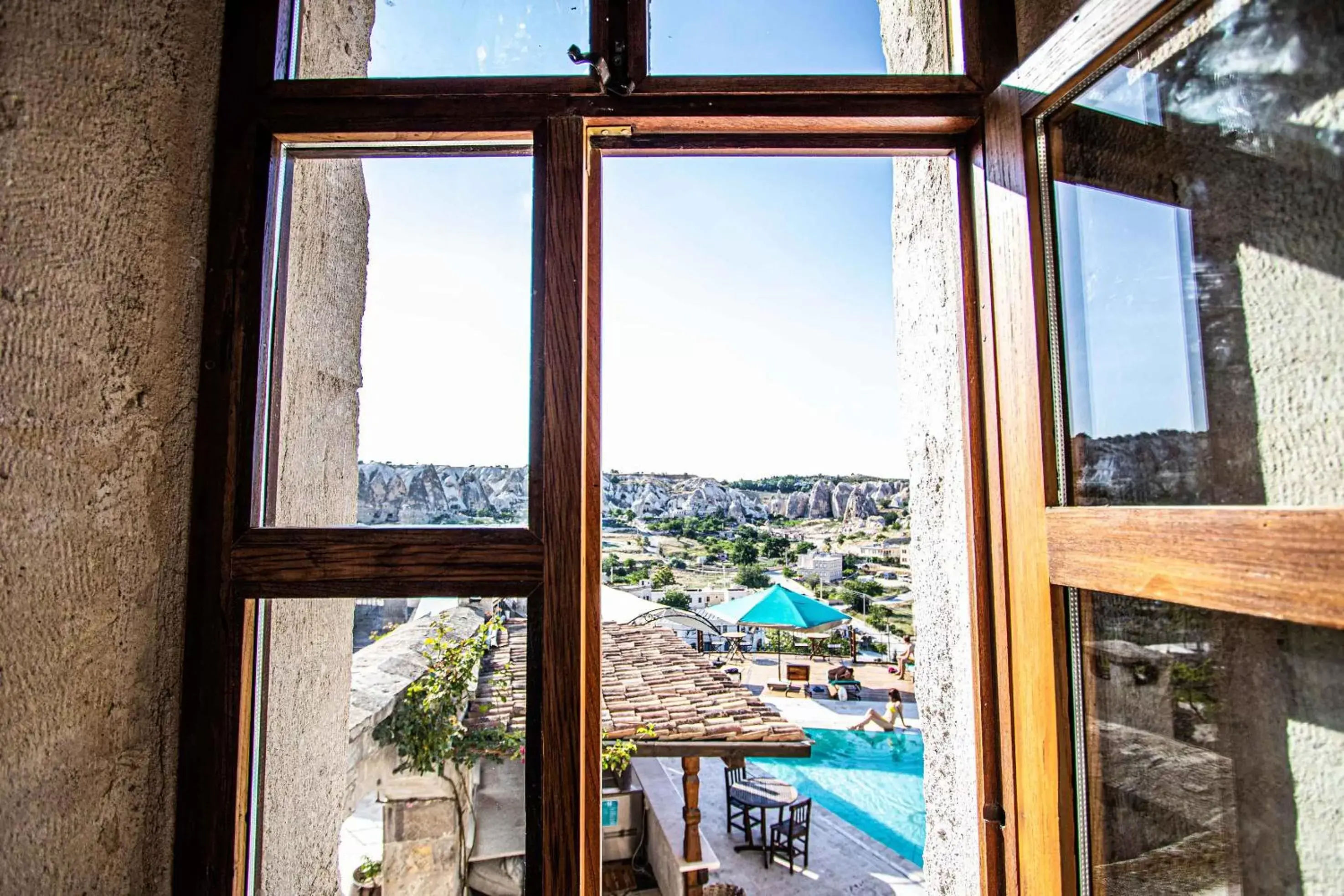 Pool view in Kelebek Special Cave Hotel & Spa Pool view in Kelebek Special Cave Hotel & Spa
