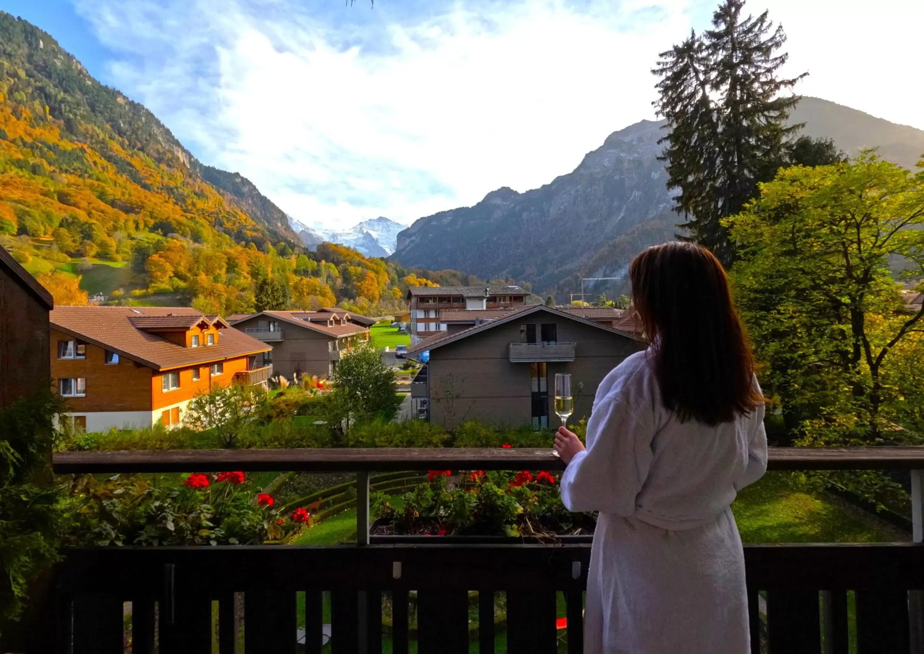 Natural landscape in Alpenrose Hotel and Gardens