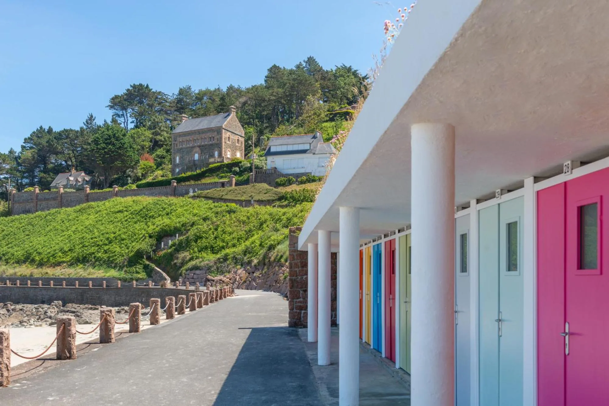 Natural landscape in Hôtel de Perros, The Originals Boutique