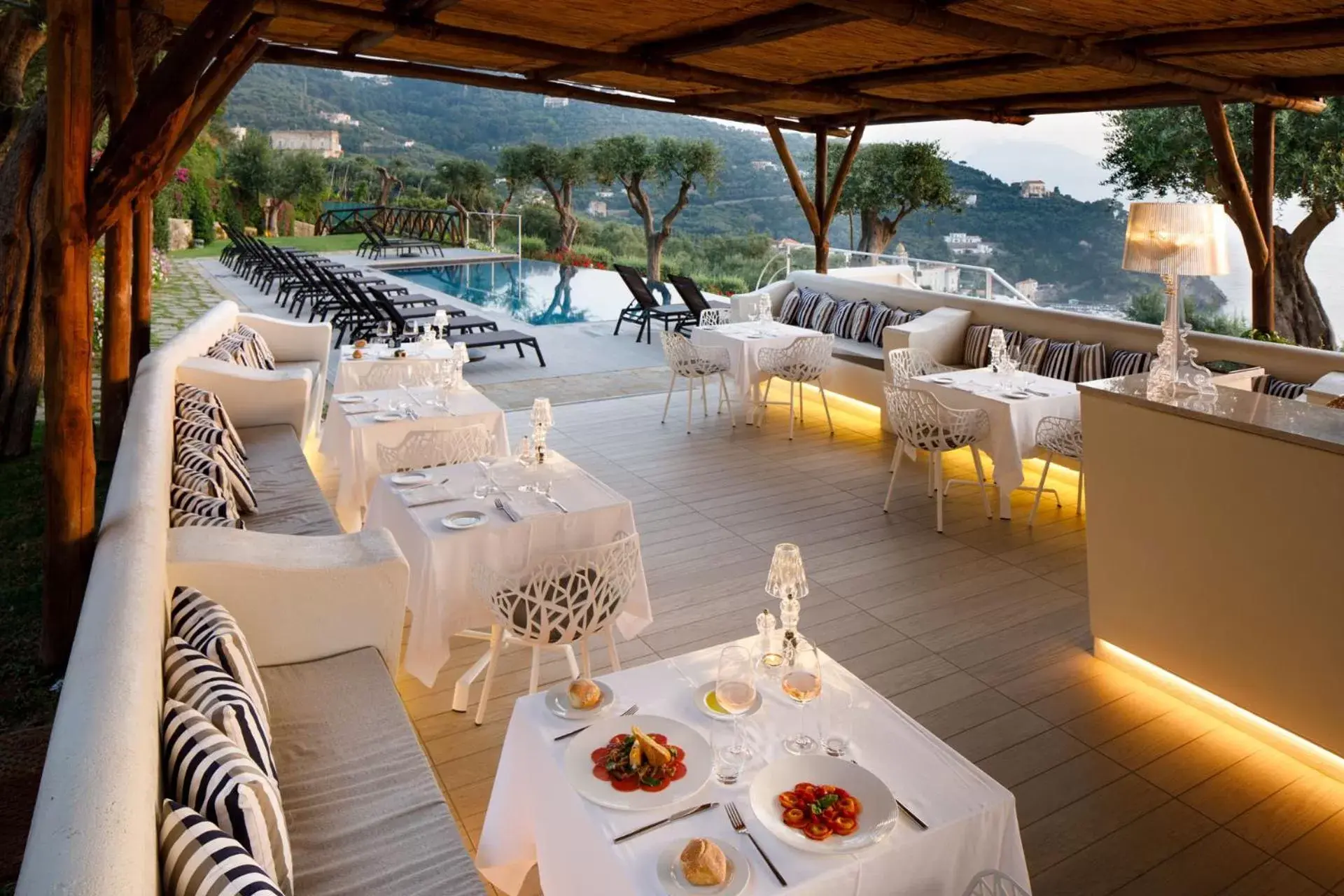 Dinner, Restaurant/Places to Eat in Villa Fiorella Art Hotel