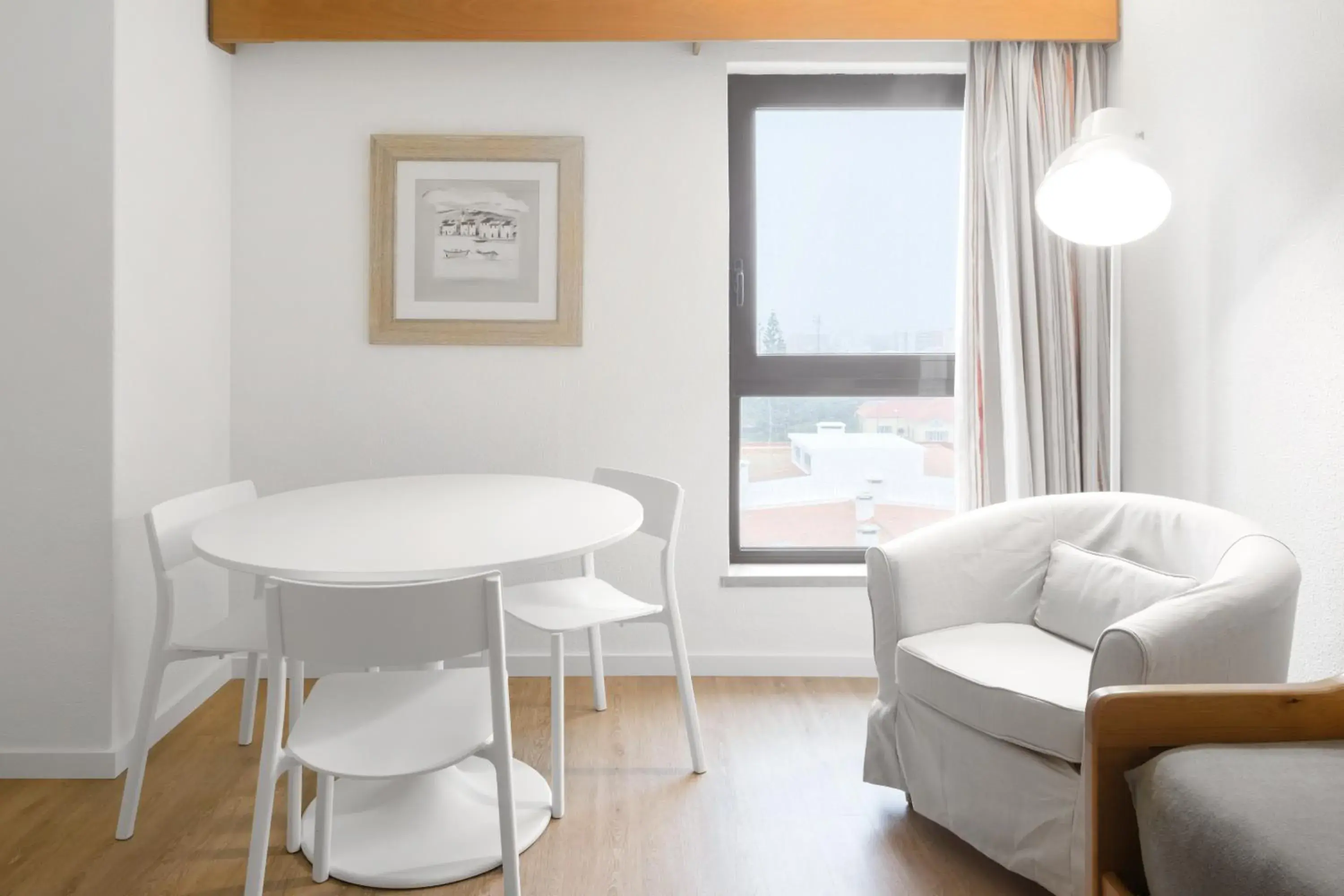 Communal lounge/ TV room, Seating Area in Hotel Apartamento Sinerama
