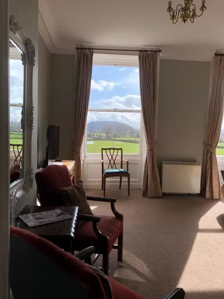 Seating Area in Longworth Hall Hotel