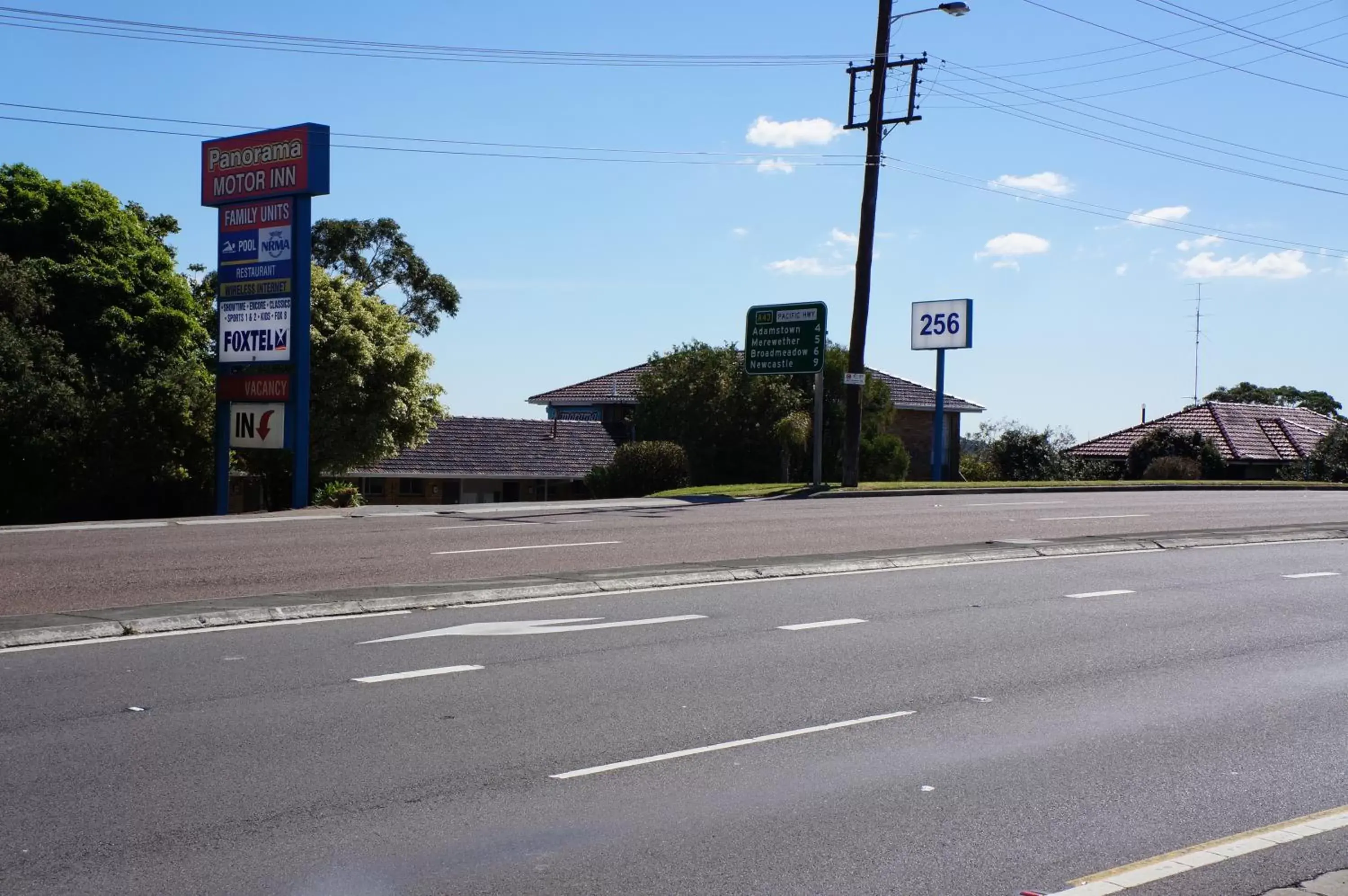 Area and facilities, Property Building in Panorama Motor Inn