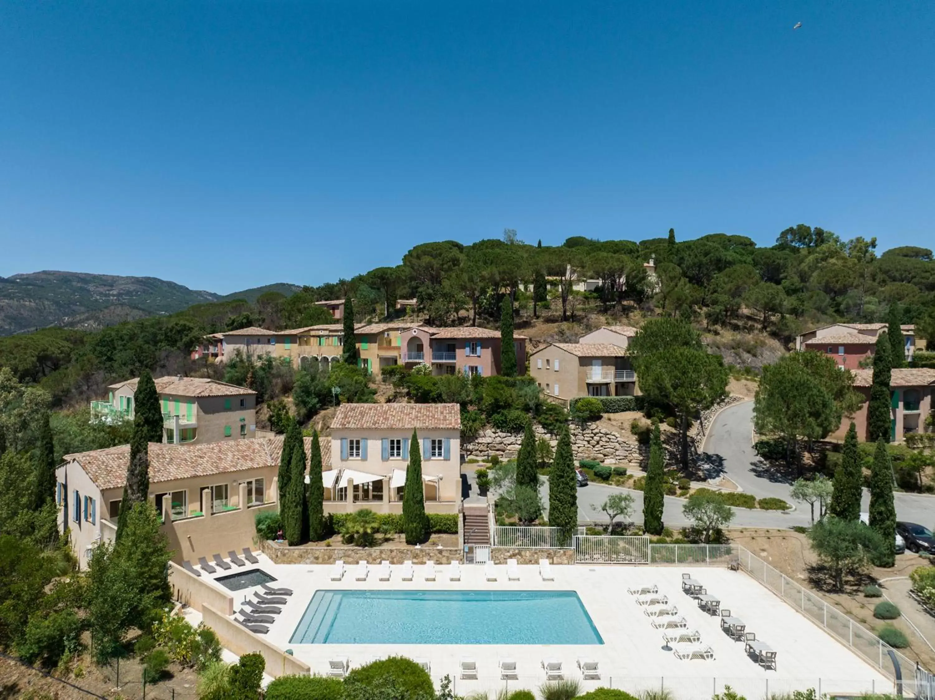 View (from property/room), Pool View in Garden & City Les Bastides de Grimaud
