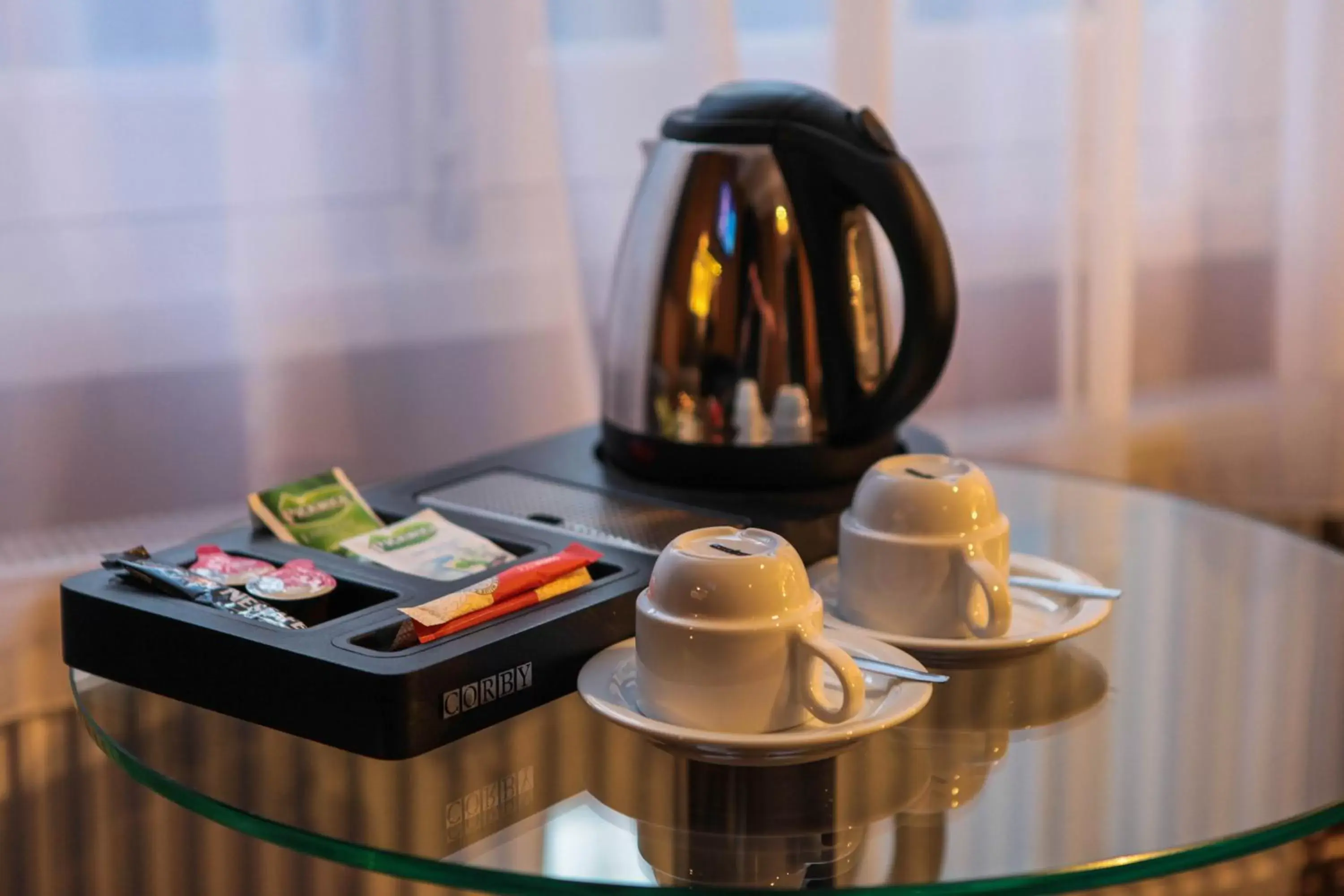 Coffee/tea facilities in Hotel Mansion
