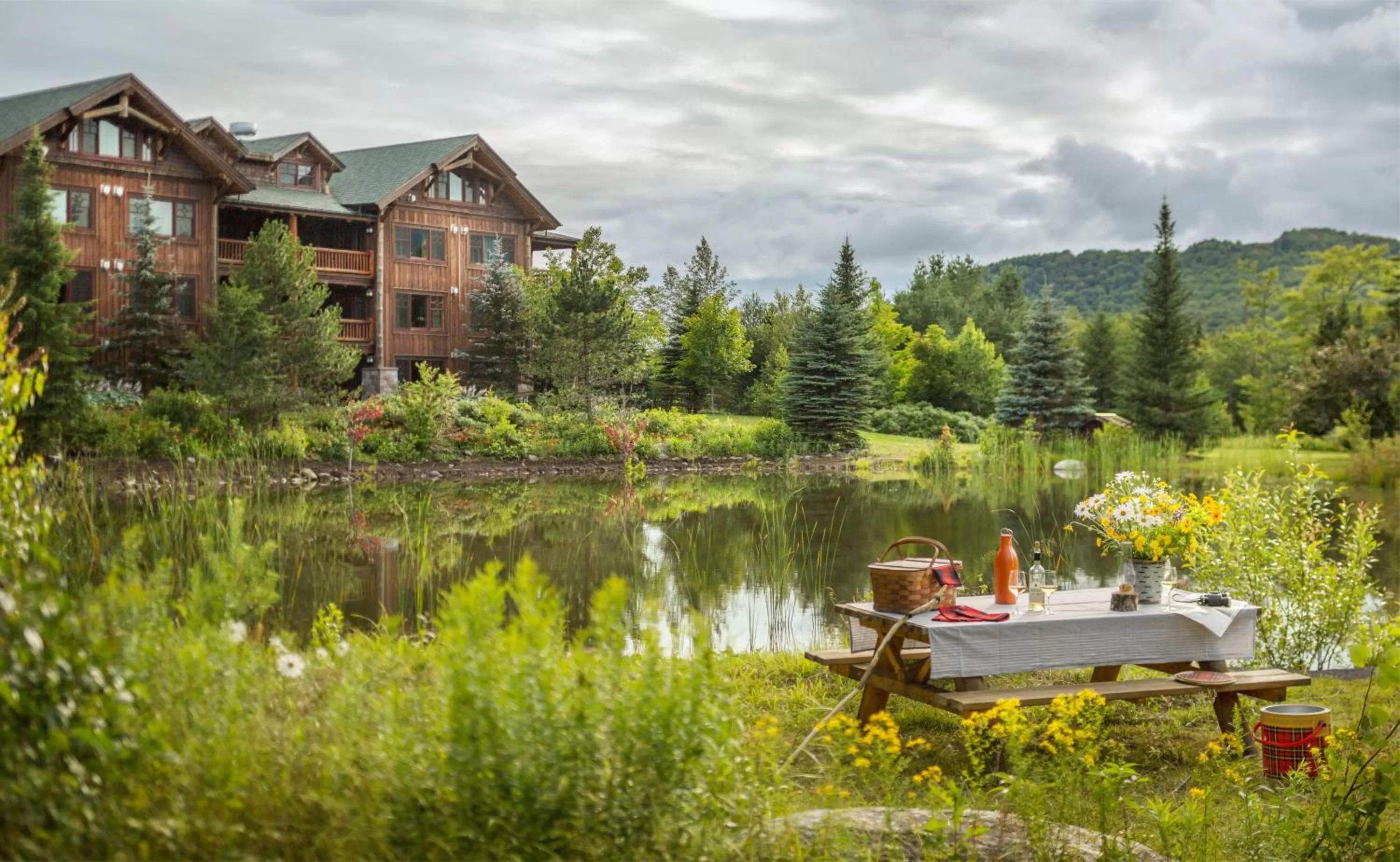 Natural landscape in The Whiteface Lodge