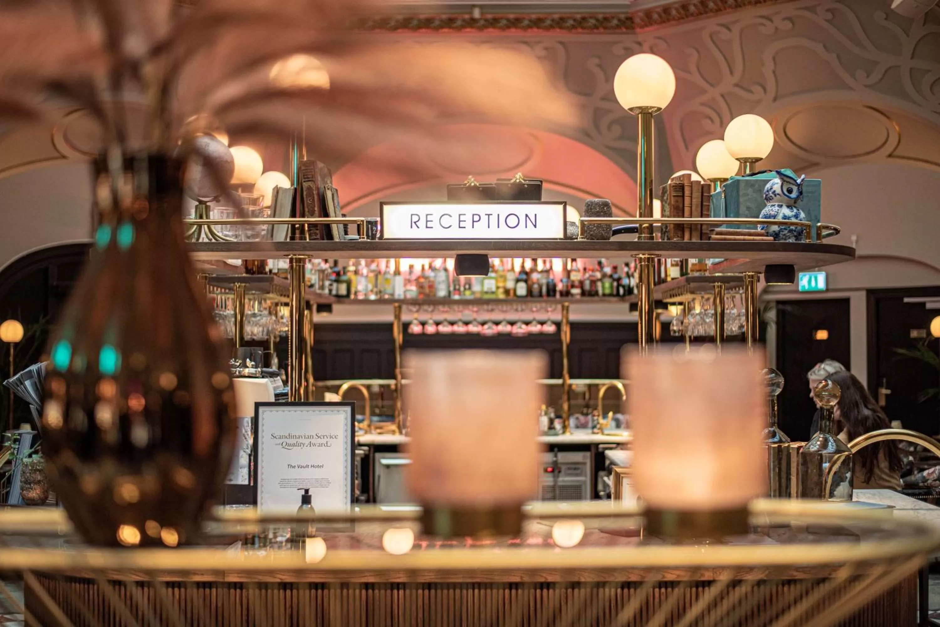 Lobby or reception in The Vault Hotel, WorldHotels Crafted