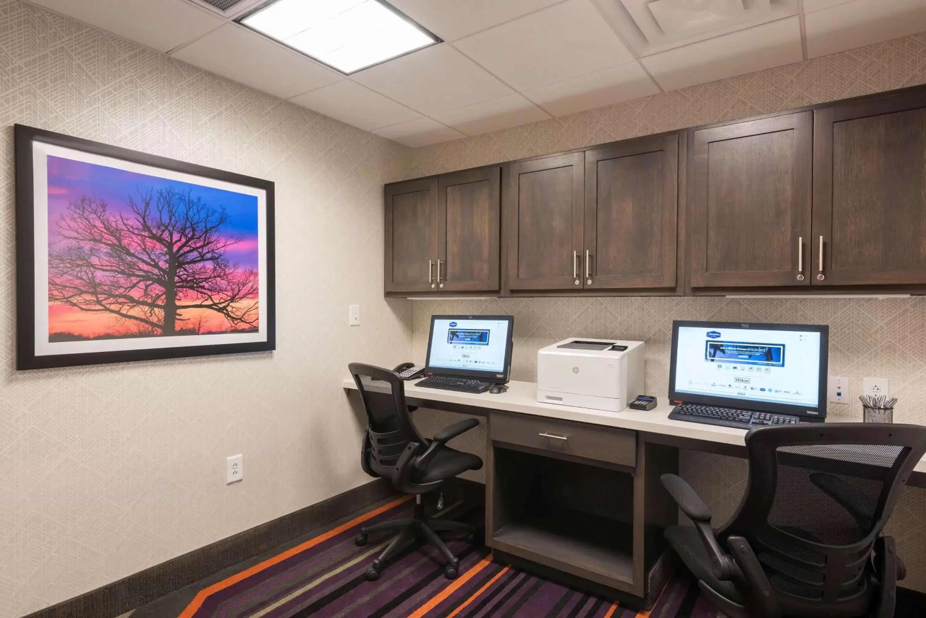 Business facilities, Business Area/Conference Room in Hampton Inn & Suites West Lafayette, In