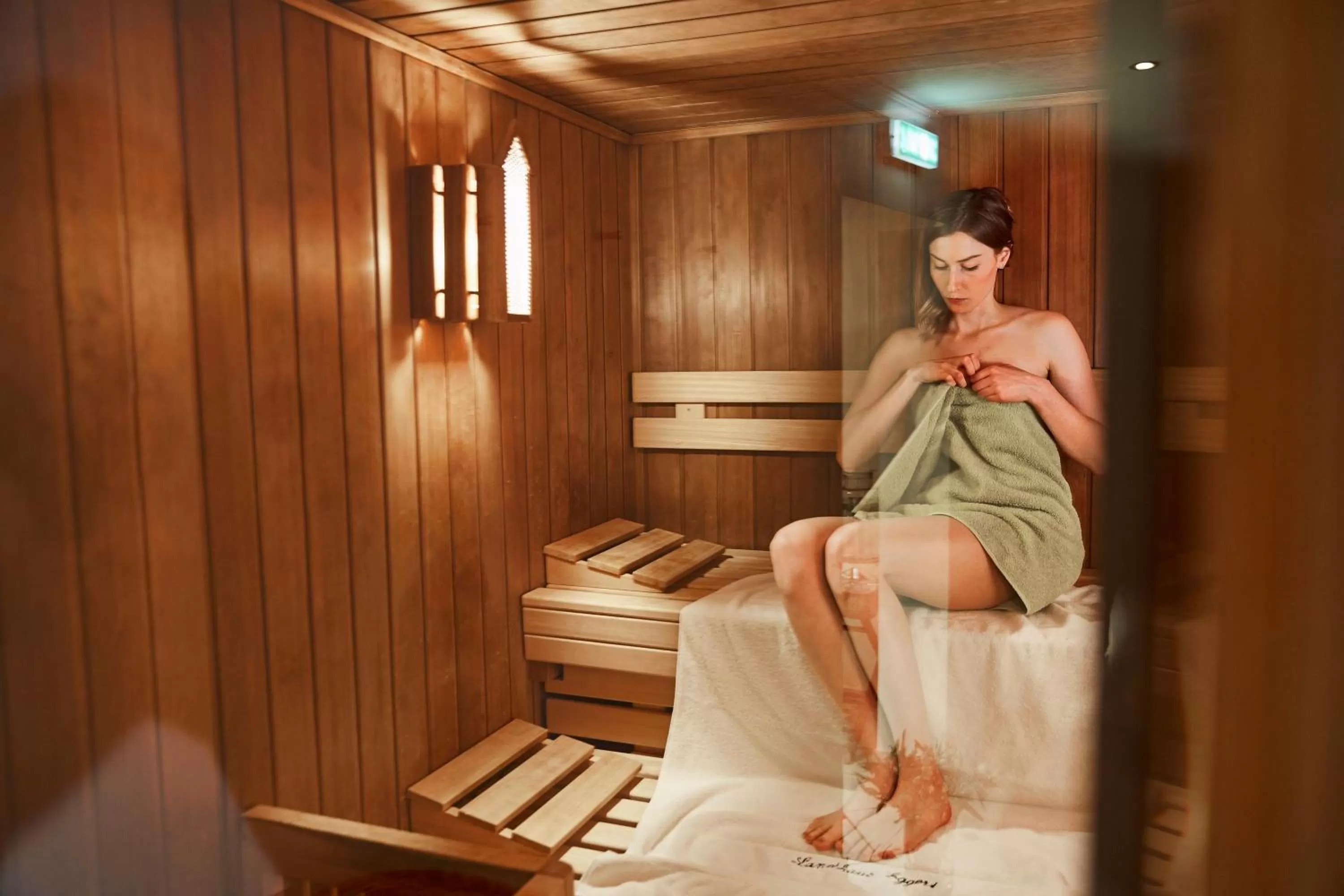 Sauna in Landhaus Eggert