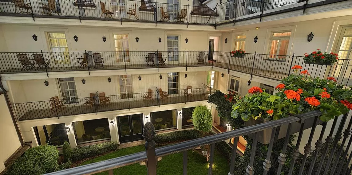 Garden in Hotel Angelis