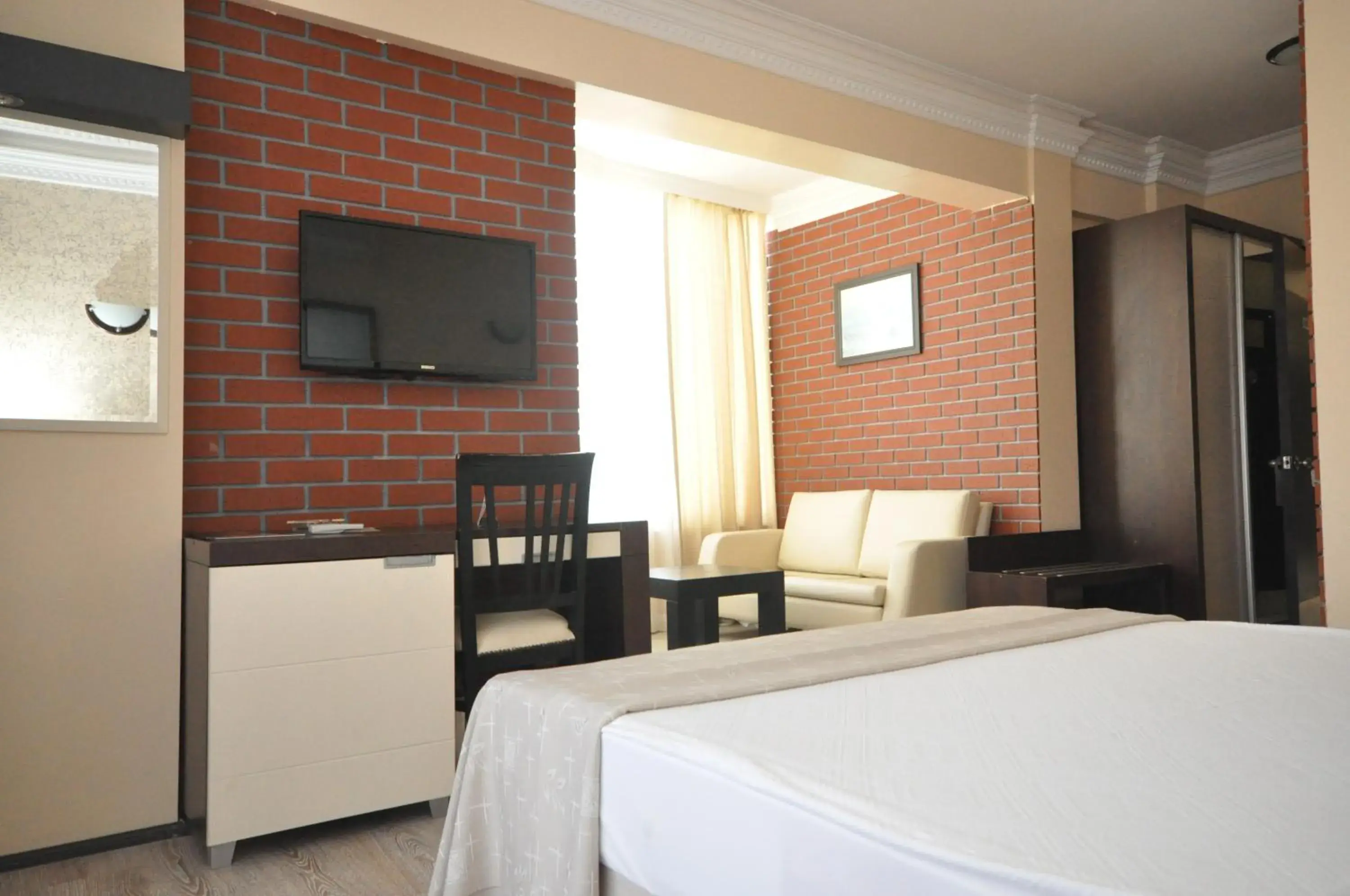 TV and multimedia, Bed in Camyuva Beach Hotel