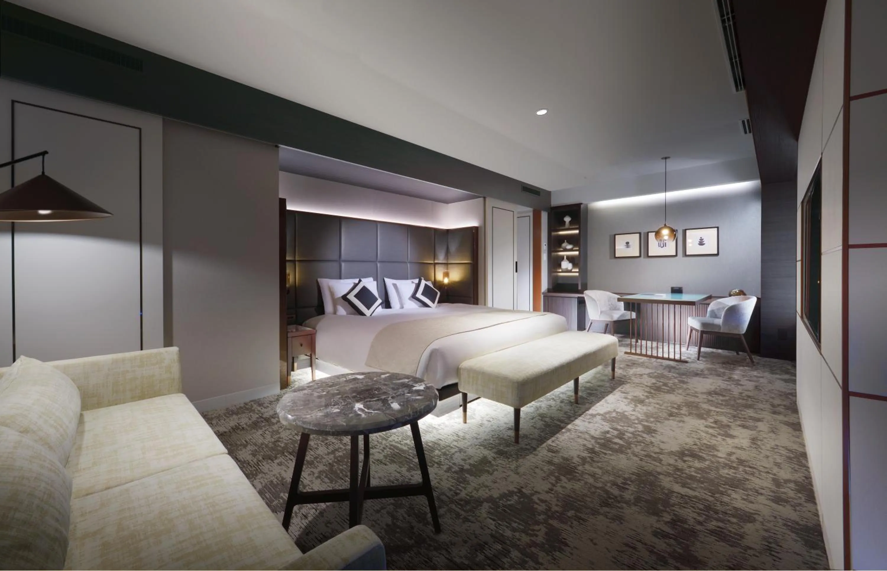 Photo of the whole room, Bed in Nagoya Kanko Hotel