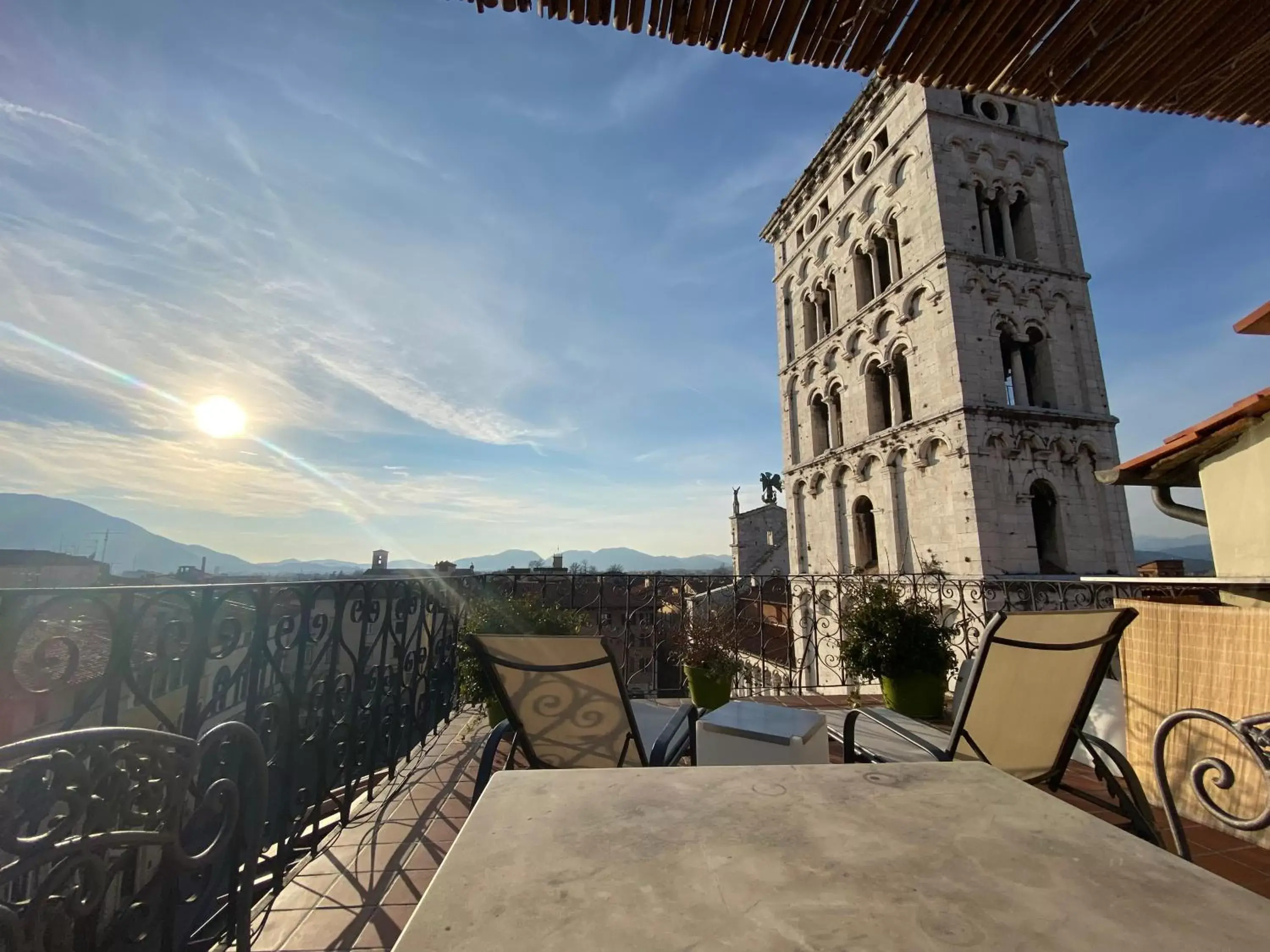 Balcony/Terrace in Palazzo Rocchi B&B