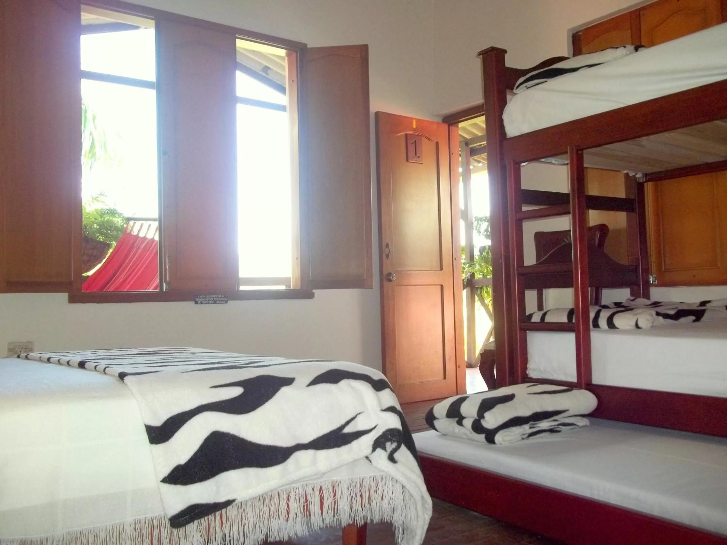 Bed in Cabañas Las Bifloras