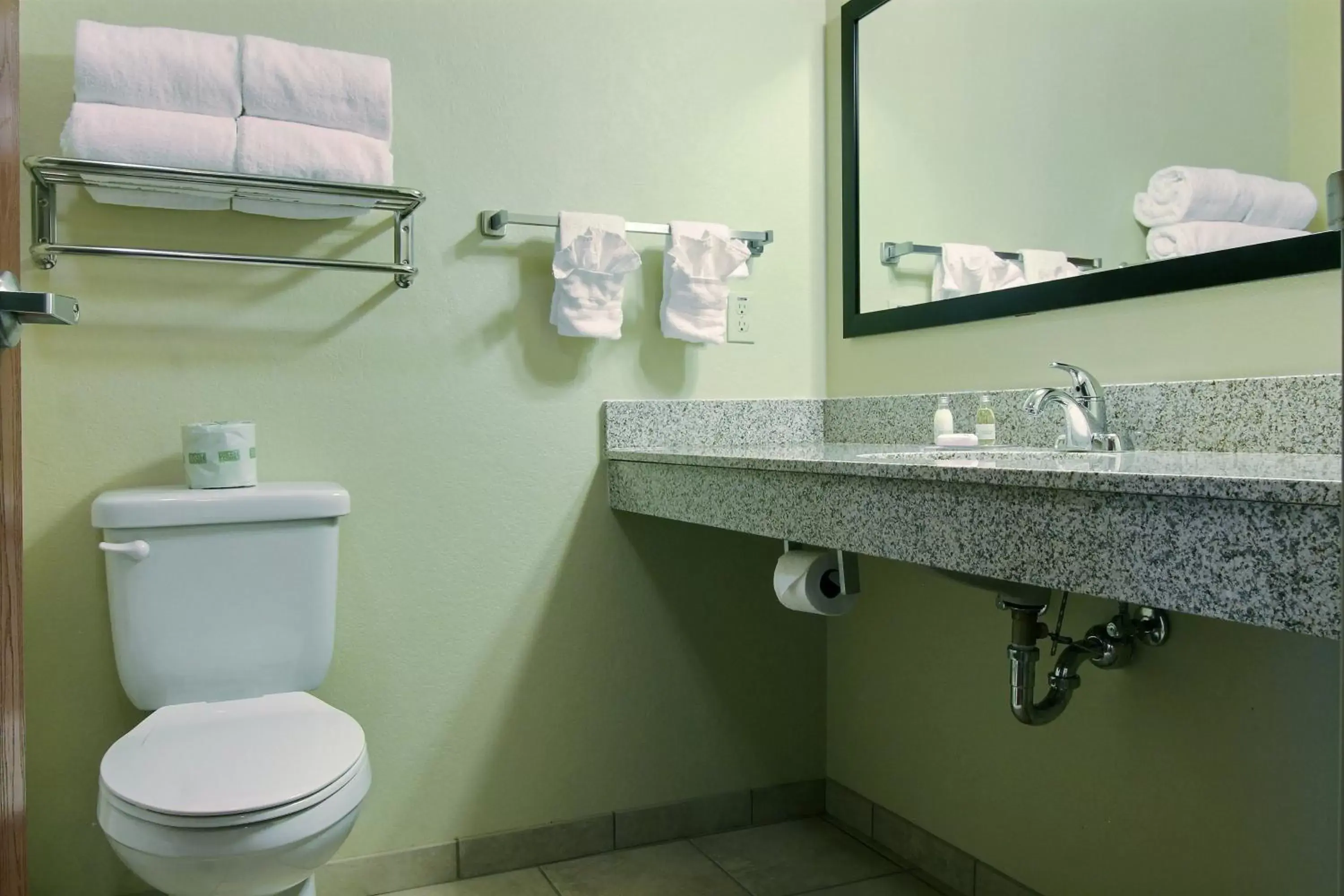 Toilet, Bathroom in Cobblestone Inn & Suites - Linton