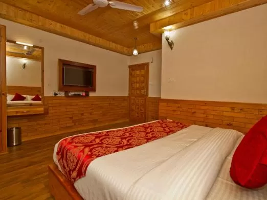 Bed in Namaste Inn Beas Valley