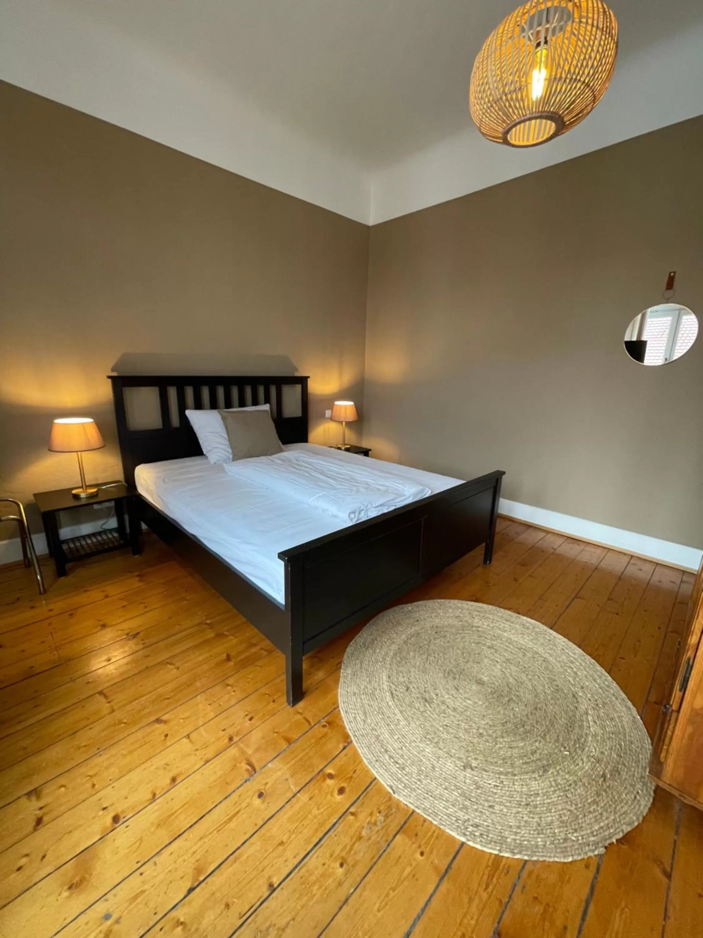 Bed in AUERSTEIN-Hotels auerstein & auerstein-mono