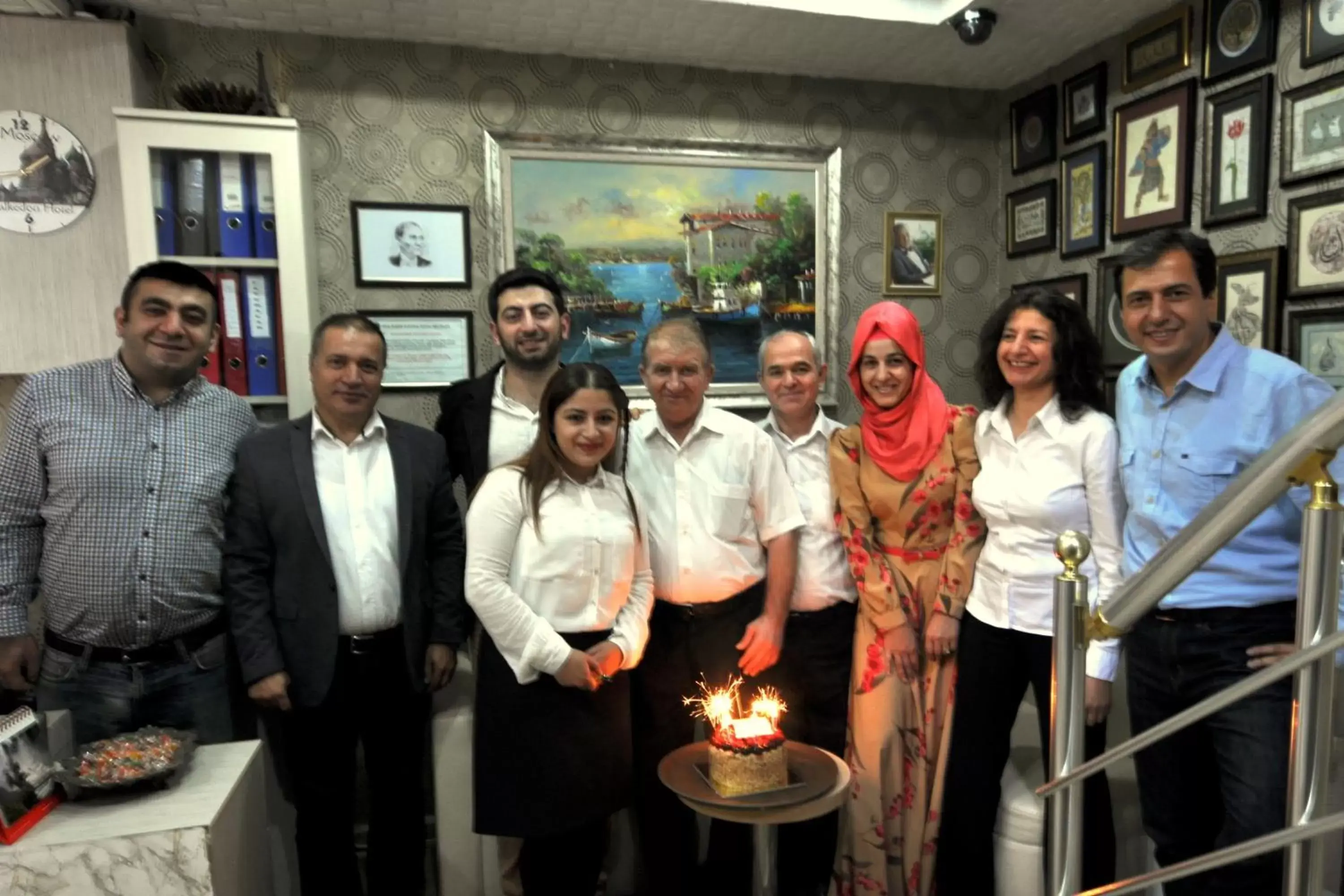 Staff in Khalkedon Hotel Istanbul