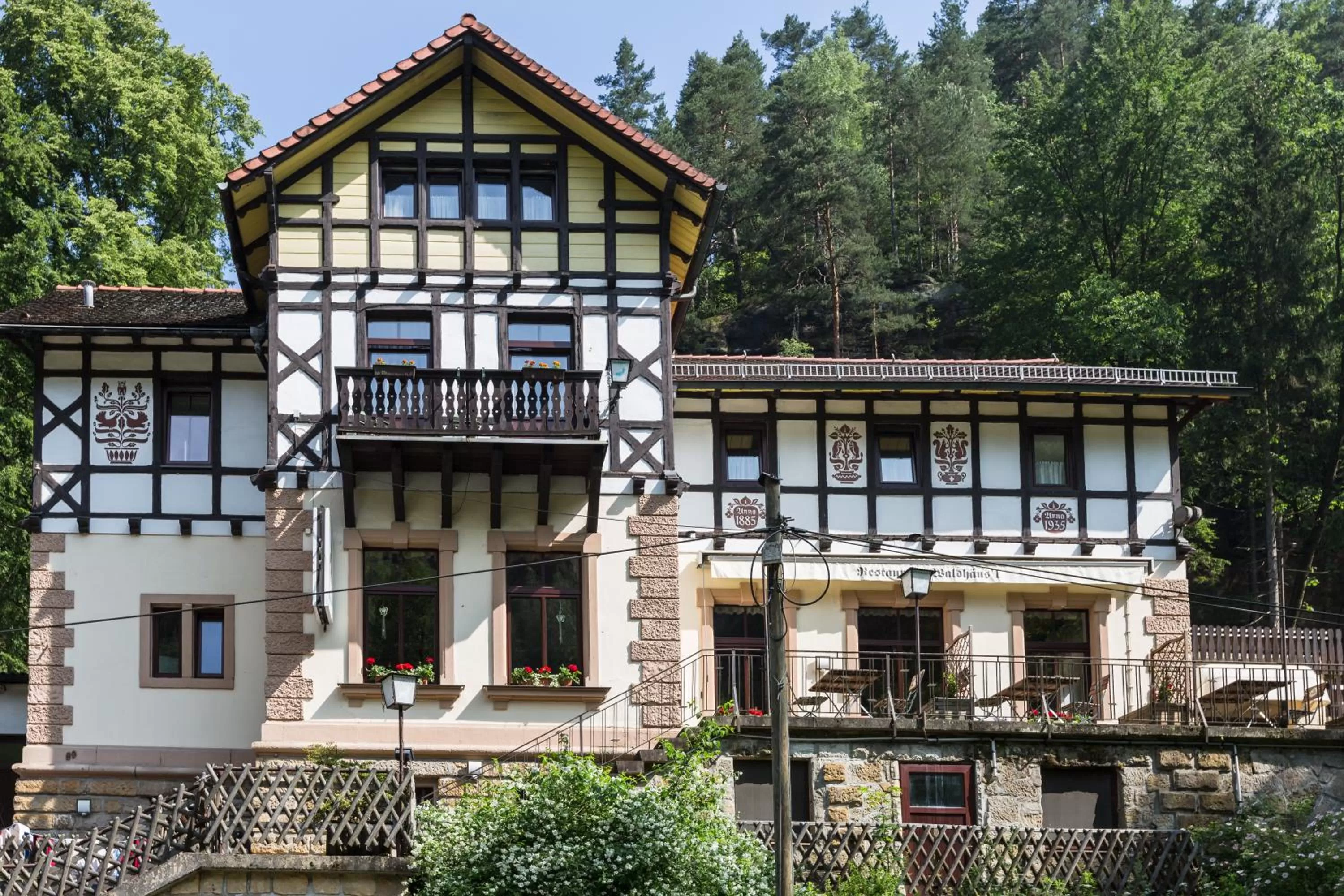 Property building in Hotel Waldhäusel