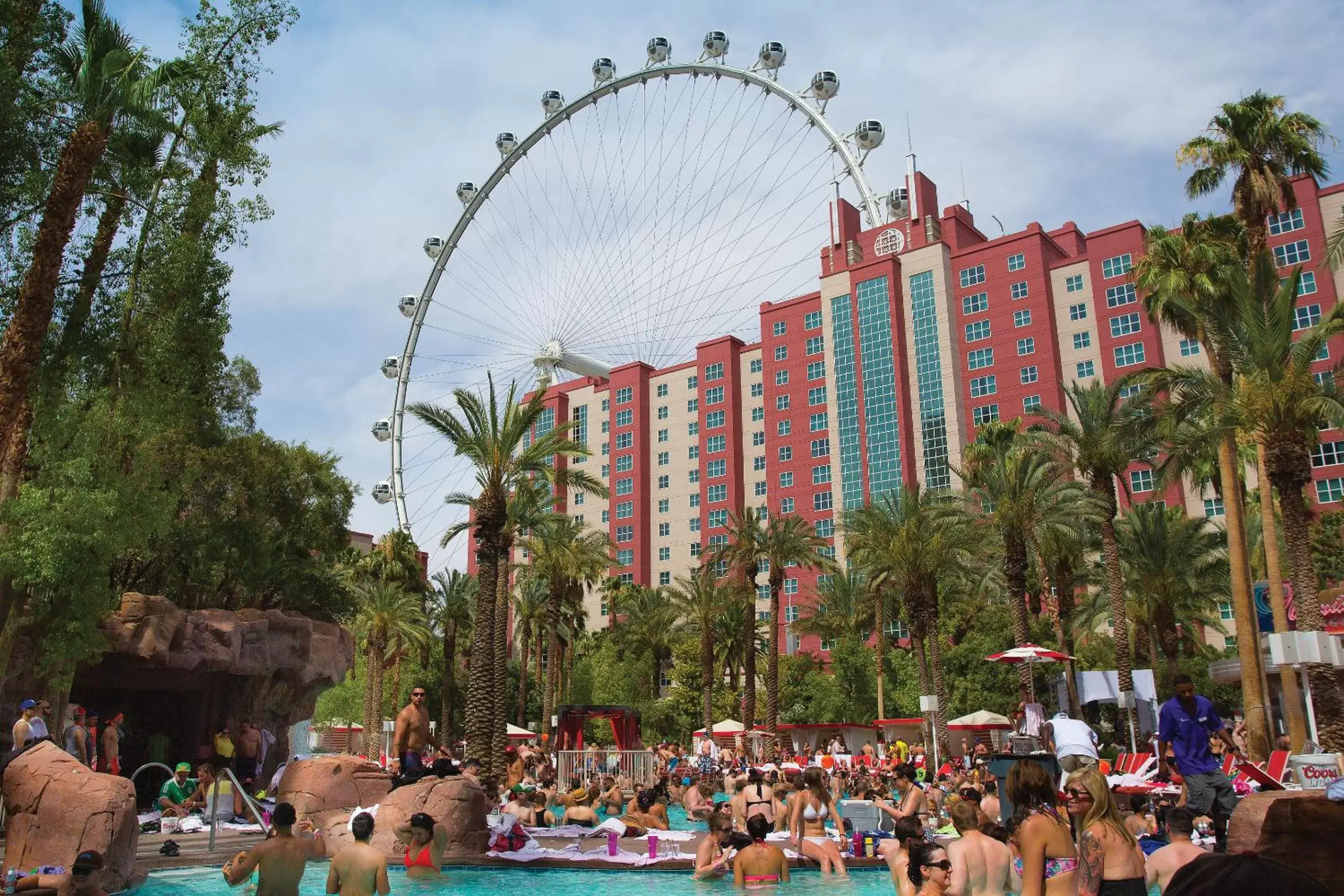 Swimming pool in Flamingo Las Vegas Hotel & Casino