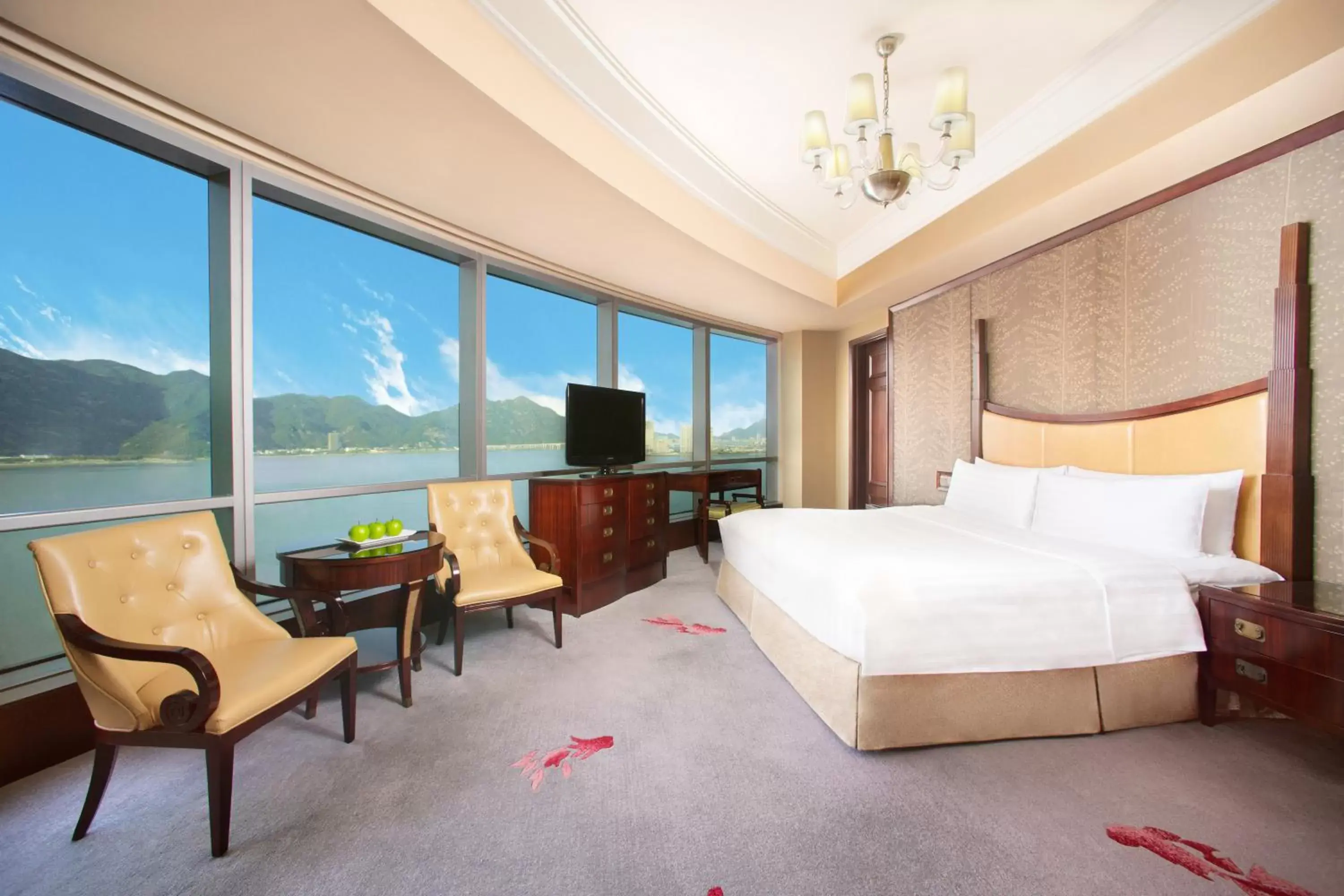 Photo of the whole room, Mountain View in Shangri-La Wenzhou