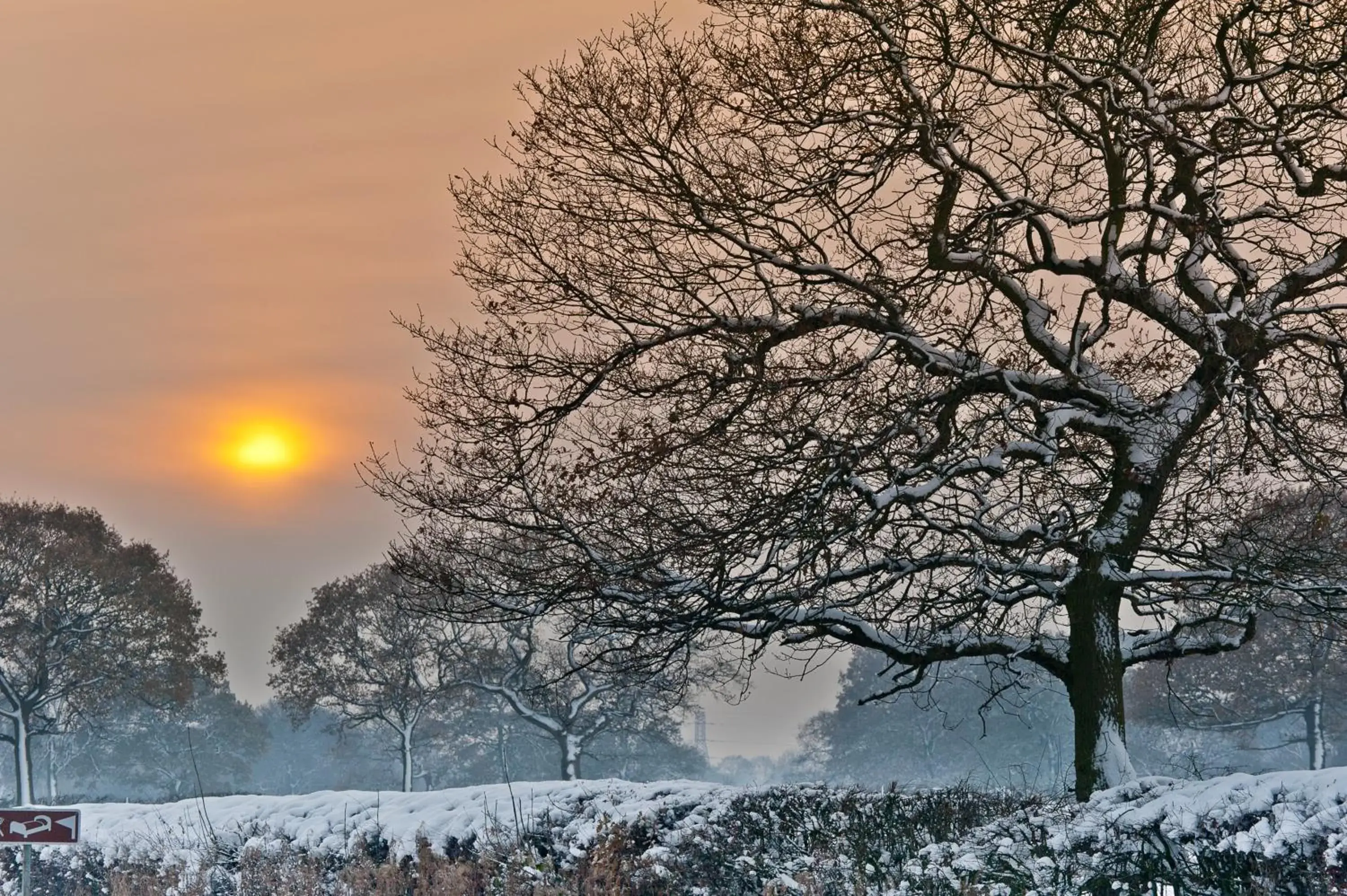 Winter in Morley Hayes Hotel