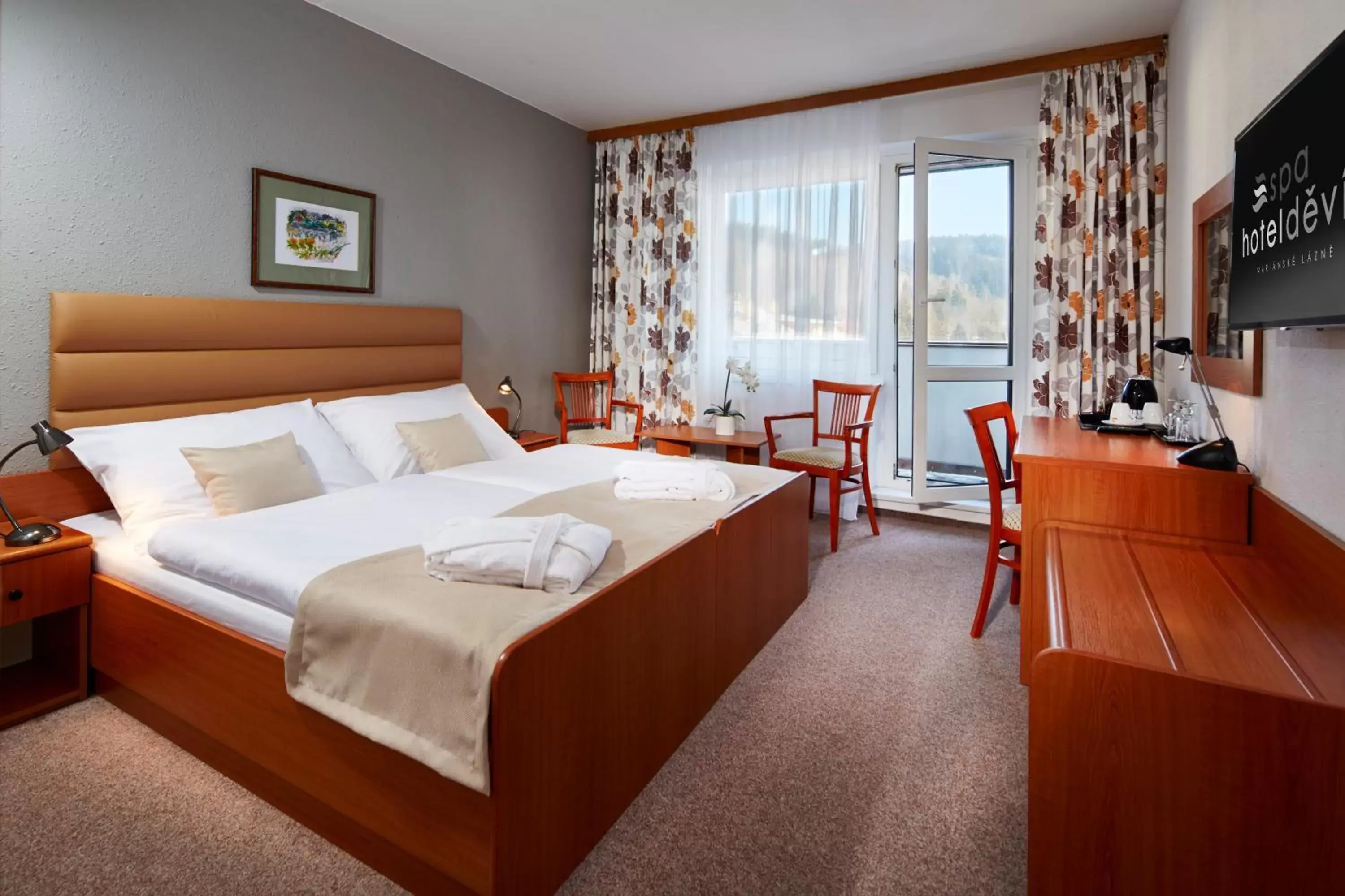 Superior Double Room Plus with Balcony in Spa Hotel Devin Superior Double Room Plus with Balcony in Spa Hotel Devin