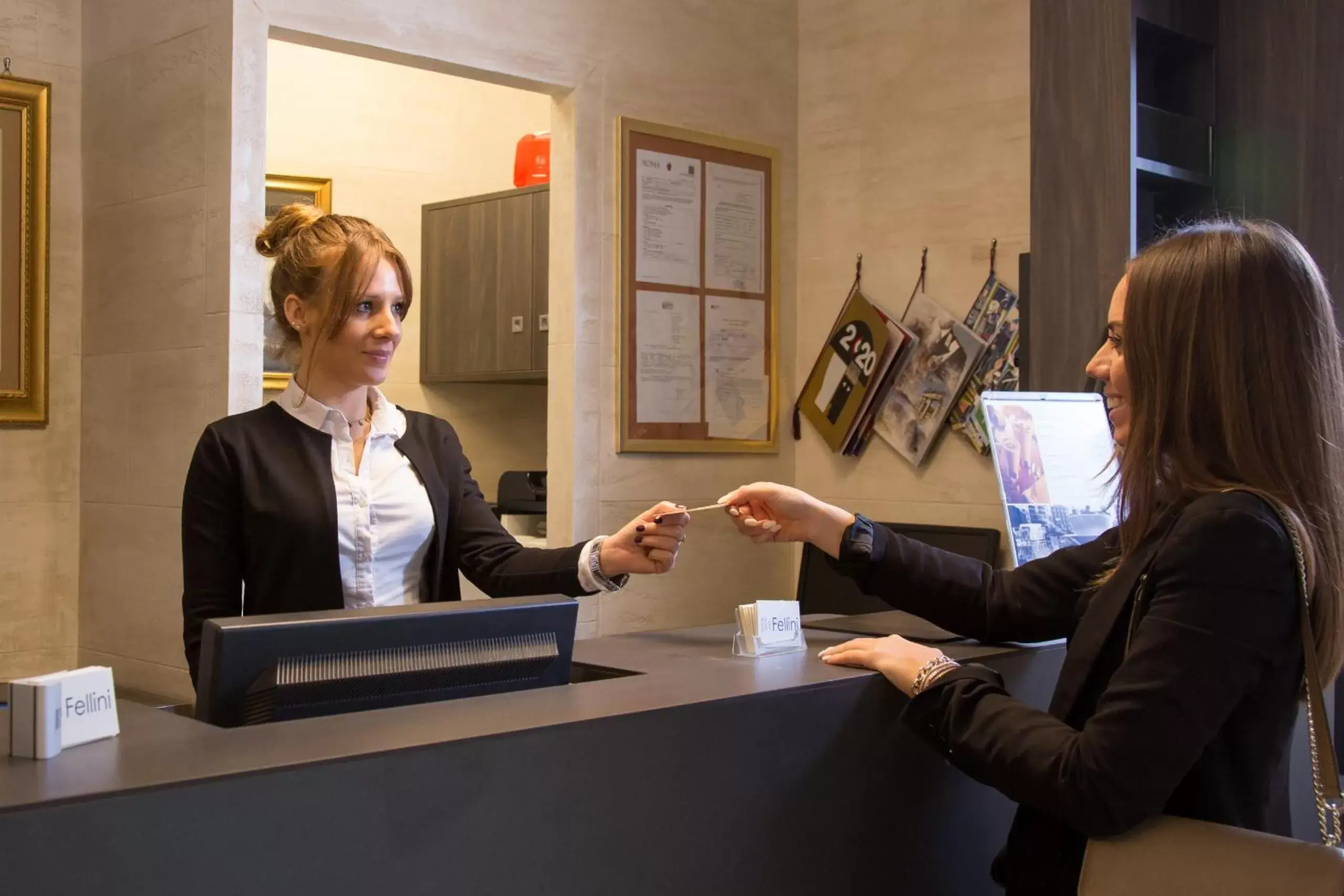 Staff, Lobby/Reception in Hotel Fellini