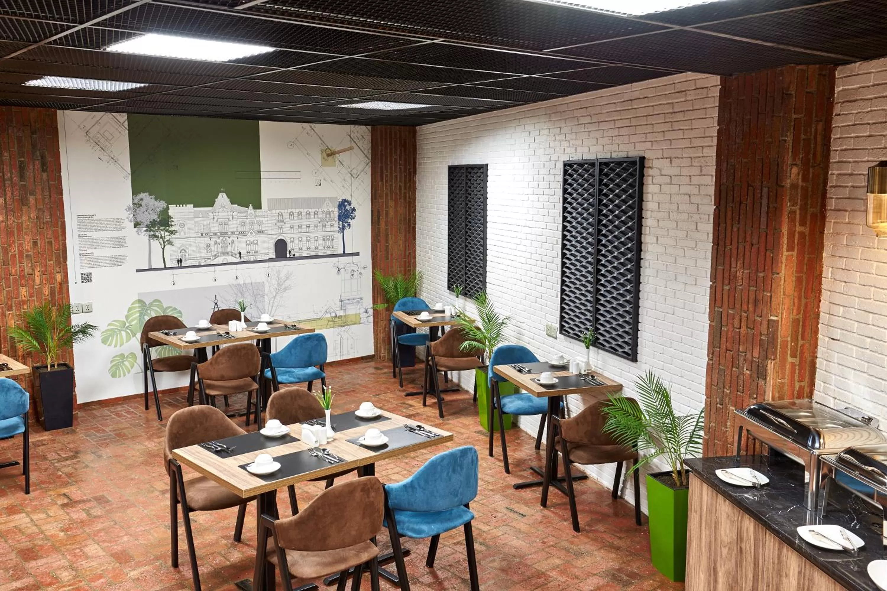 Restaurant/places to eat in Graphica Tbilisi Hotel