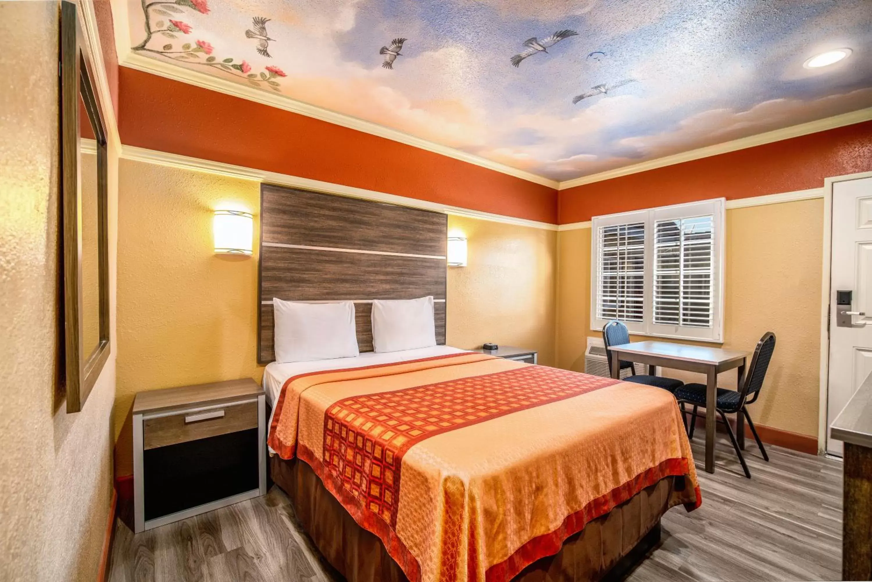 Bed in Geneva Motel Bed in Geneva Motel