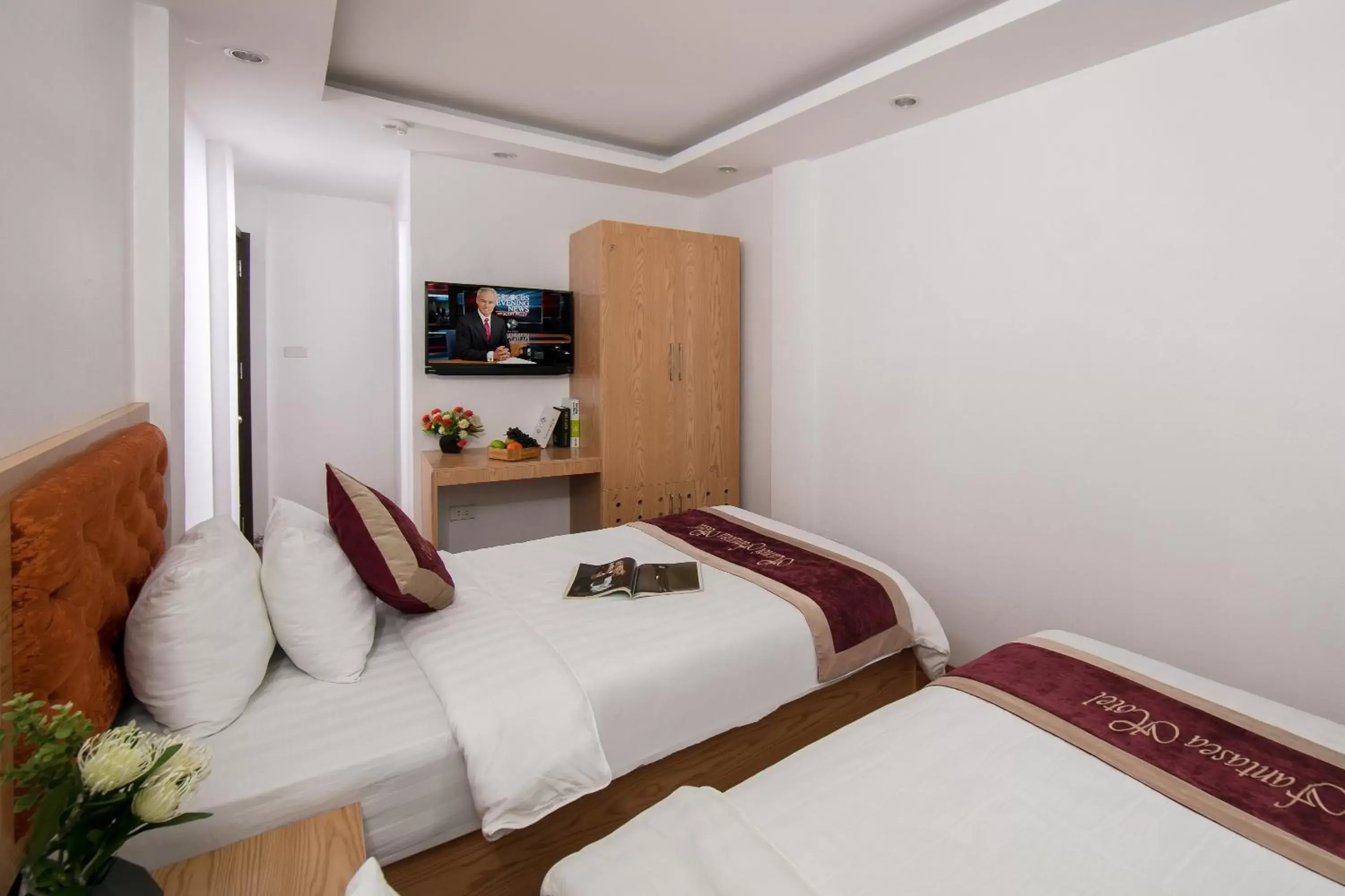 Bedroom, Bed in Hanoi Fantasea Hotel