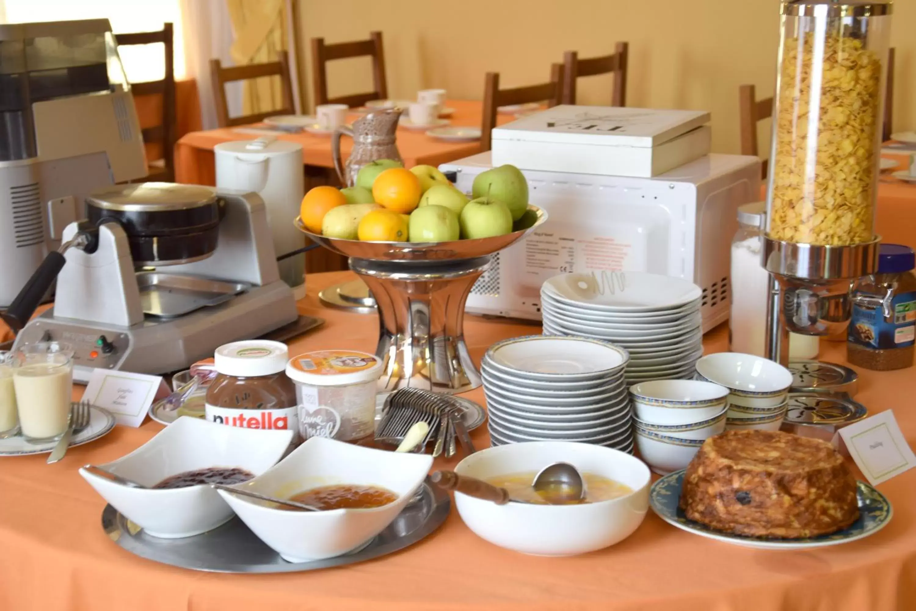 Buffet breakfast, Food in Logis Le Saint Nicolas