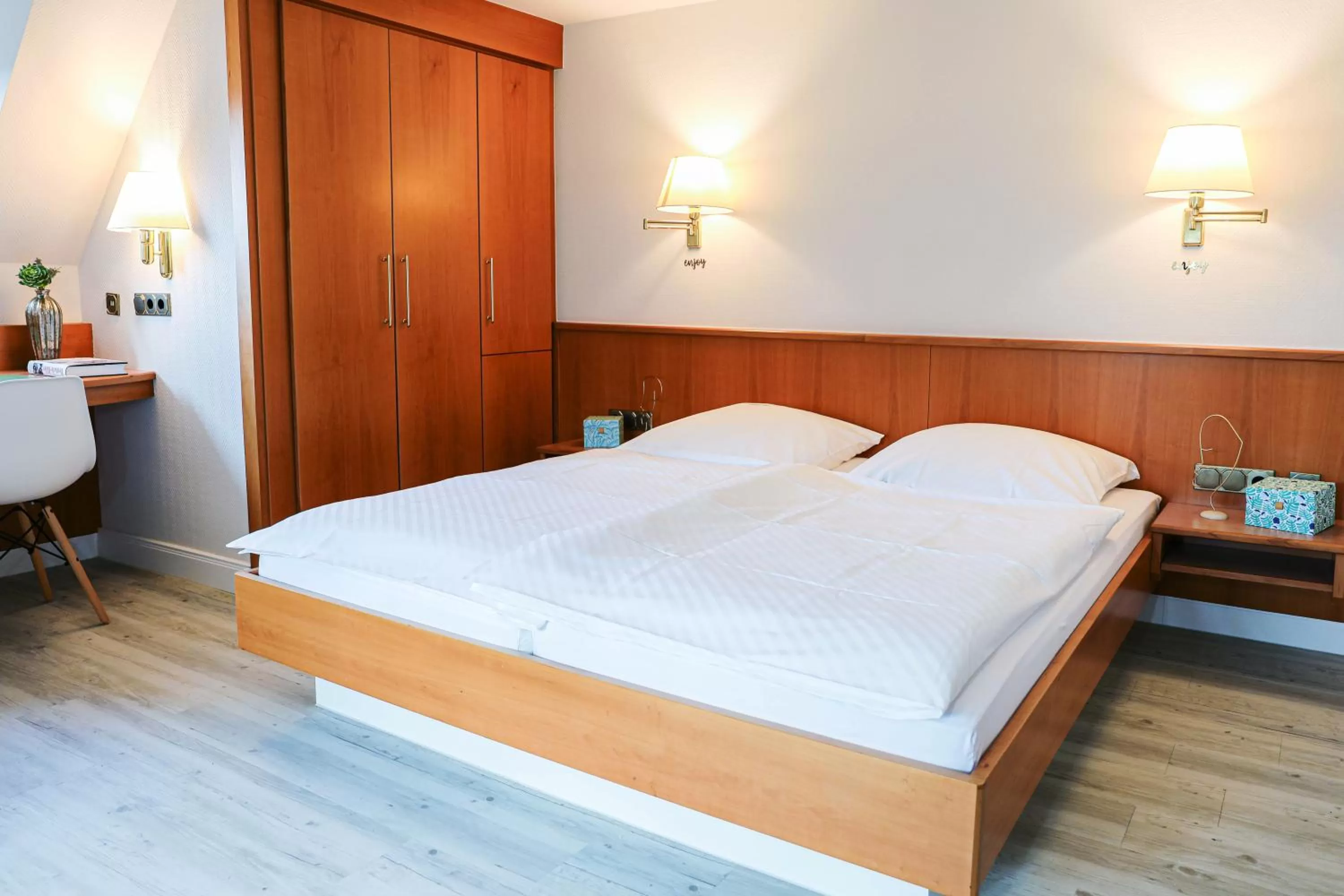 Bed in Landhotel Bonsmann's Hof