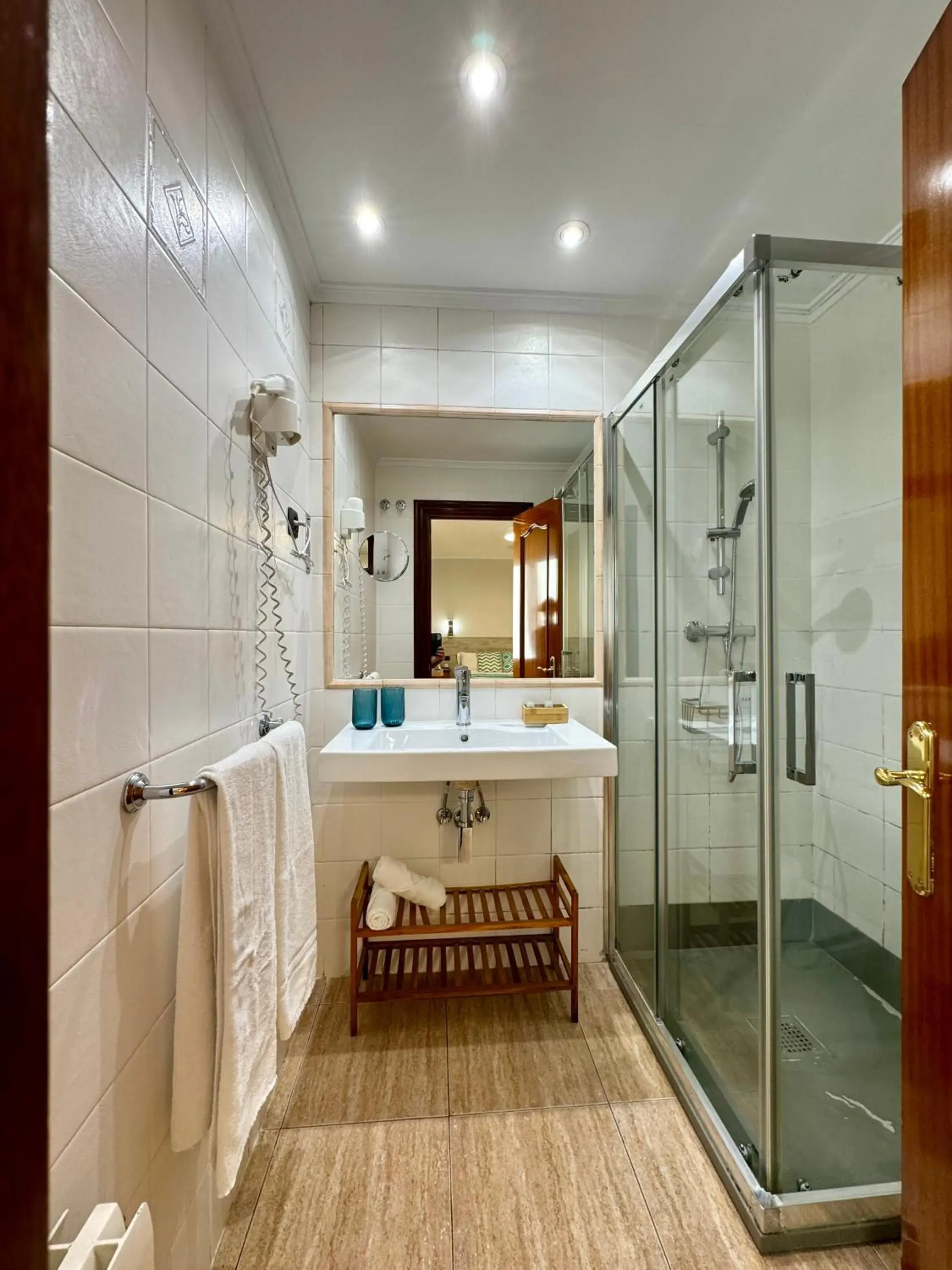 Bathroom in Hotel Artetxe