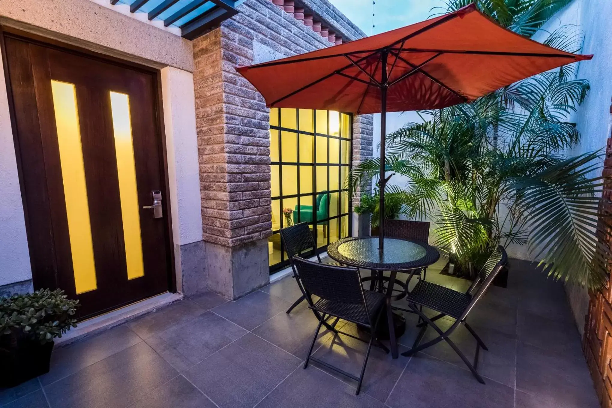 Balcony/Terrace in Marialicia Suites, Hotel Boutique