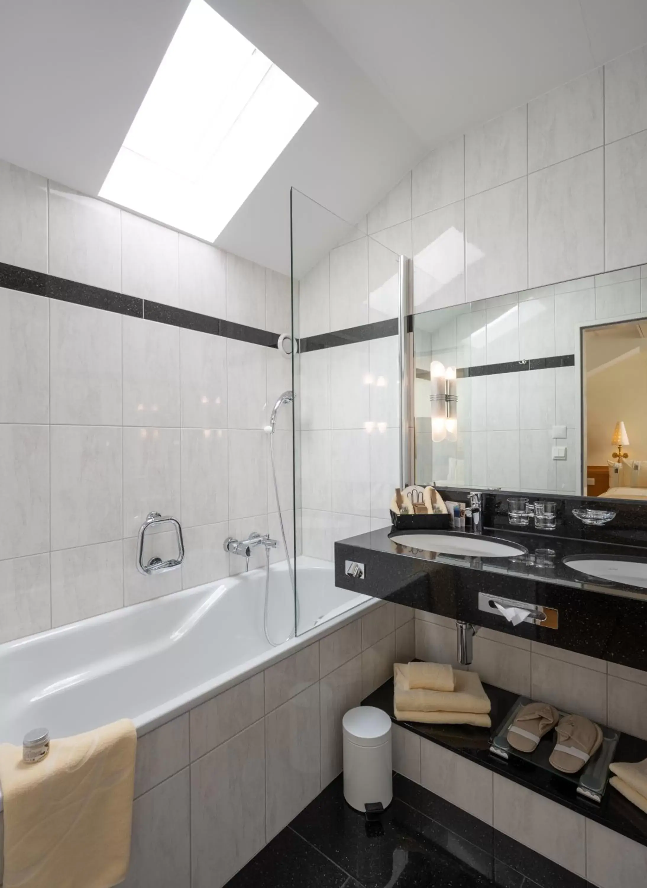 Bathroom in GAIA Hotel Basel - the sustainable 4 star hotel