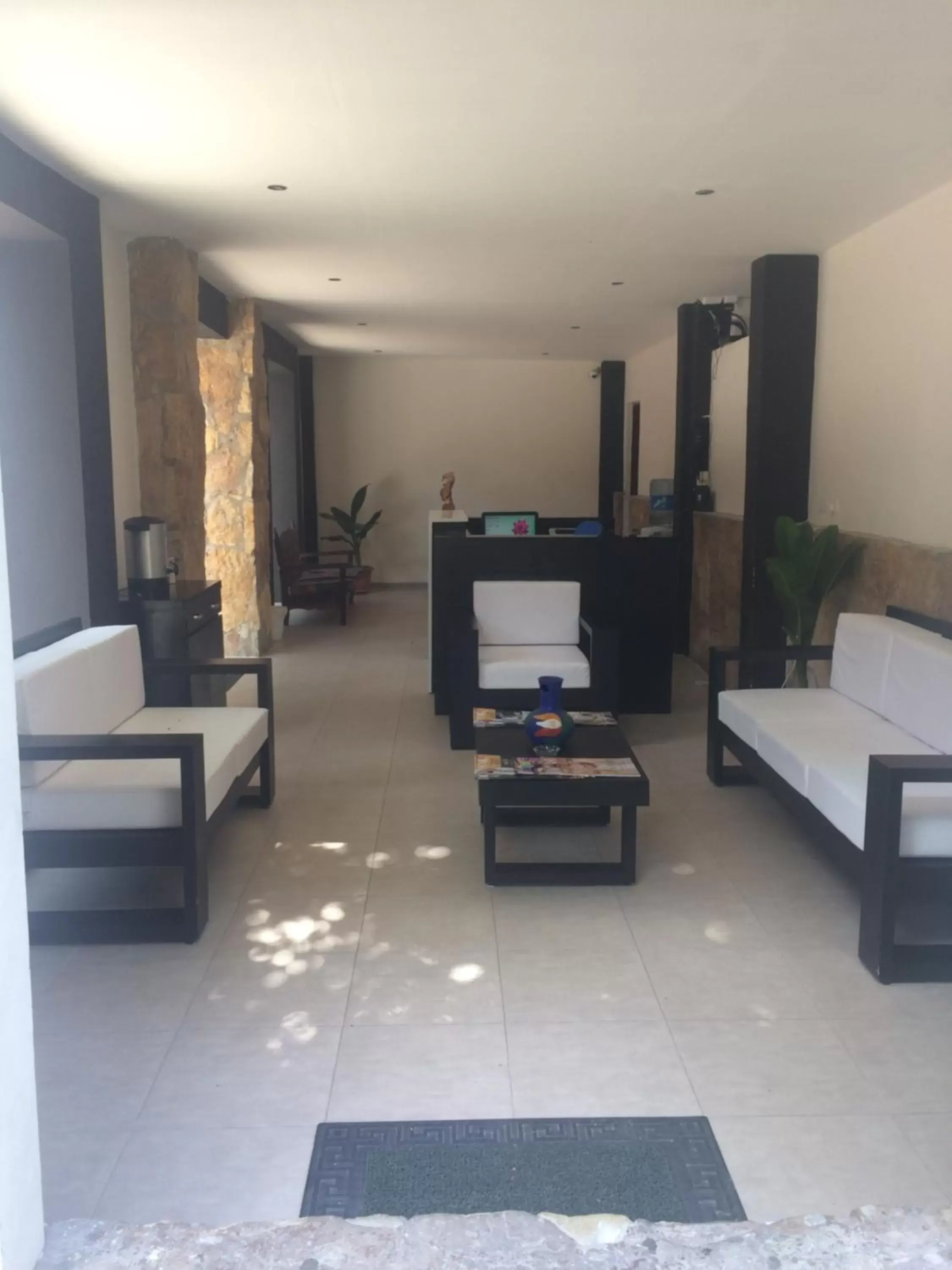Lobby or reception in Hotel Sevilla Palenque