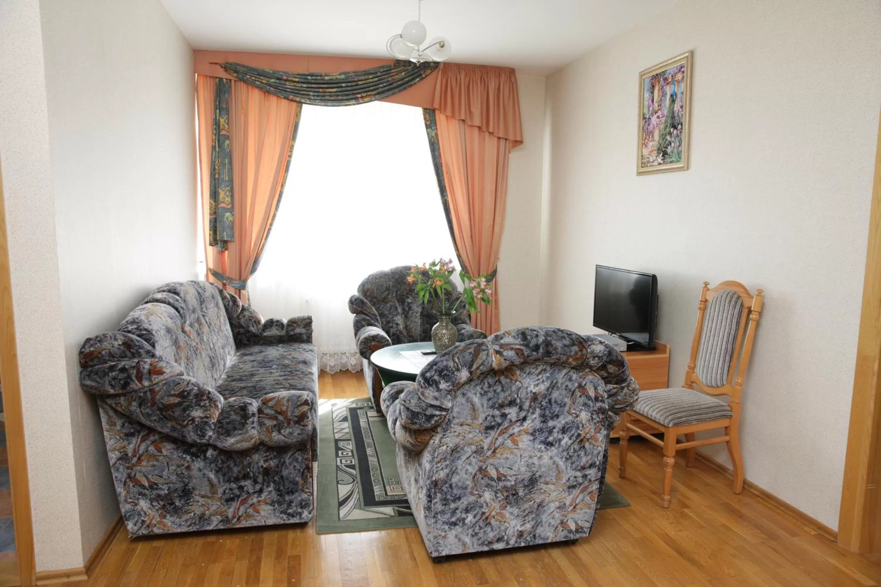 Property building, Seating Area in Guest House Linas