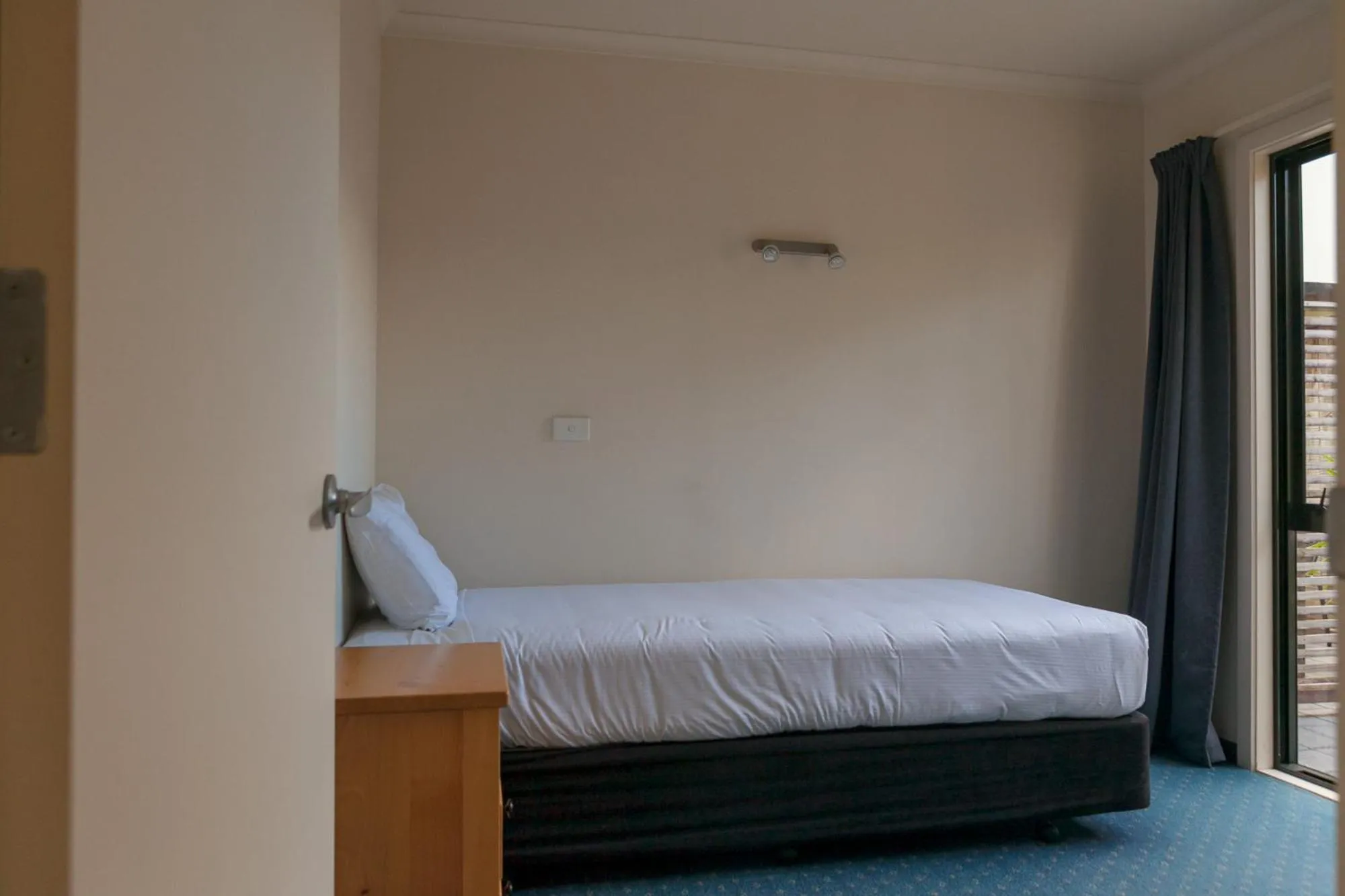 Bed in Stadium Motel