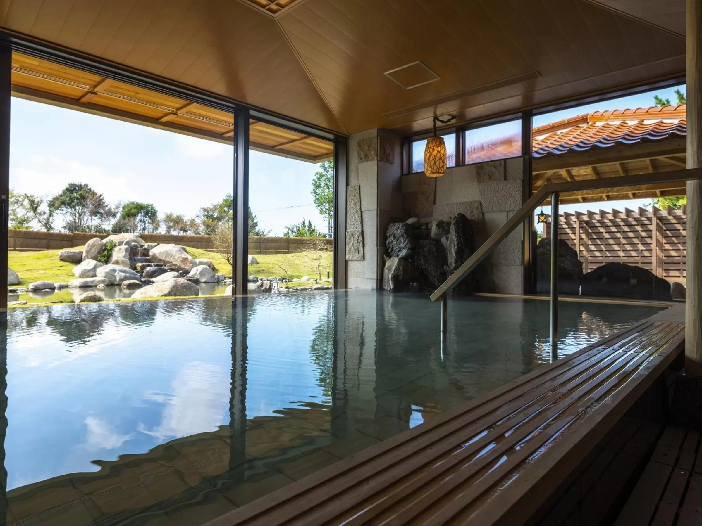 Garden view, Swimming Pool in La Vista Kirishima Hills